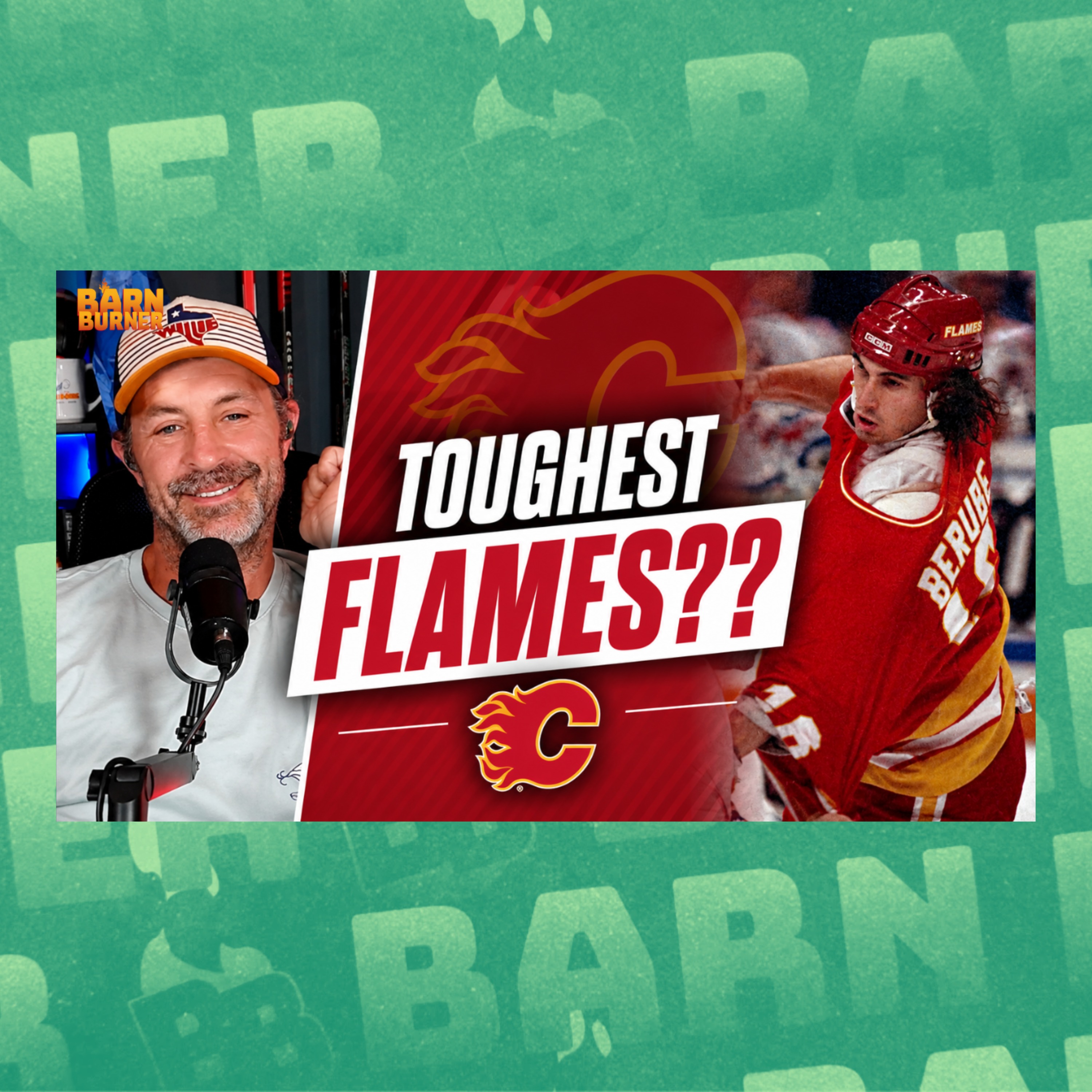 Rhett Warrener Ranks Legendary Calgary Flames Tough Guys 💪 | BB Clips