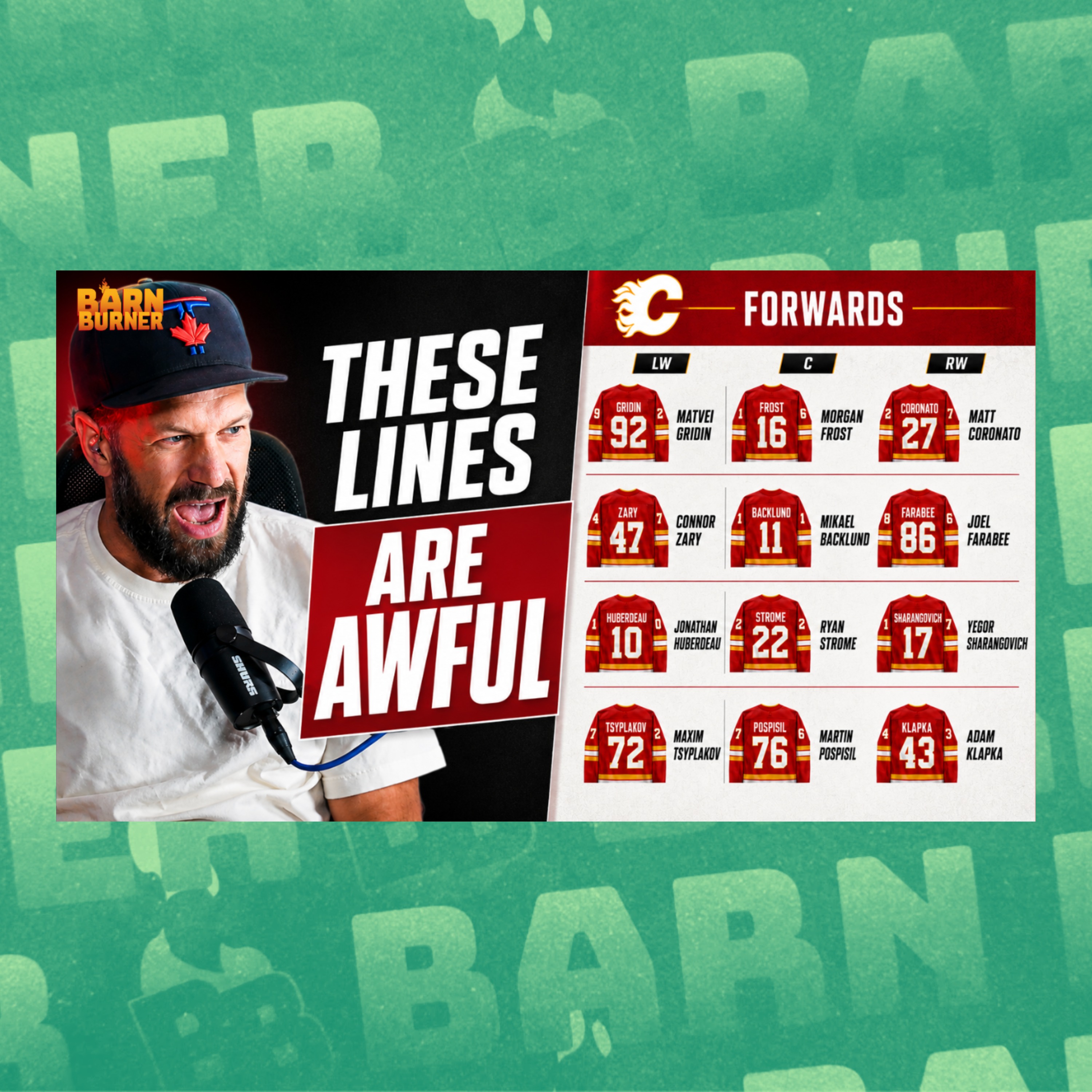 Do The Calgary Flames Have The WORST Forward Group In The NHL?? | BB Clips