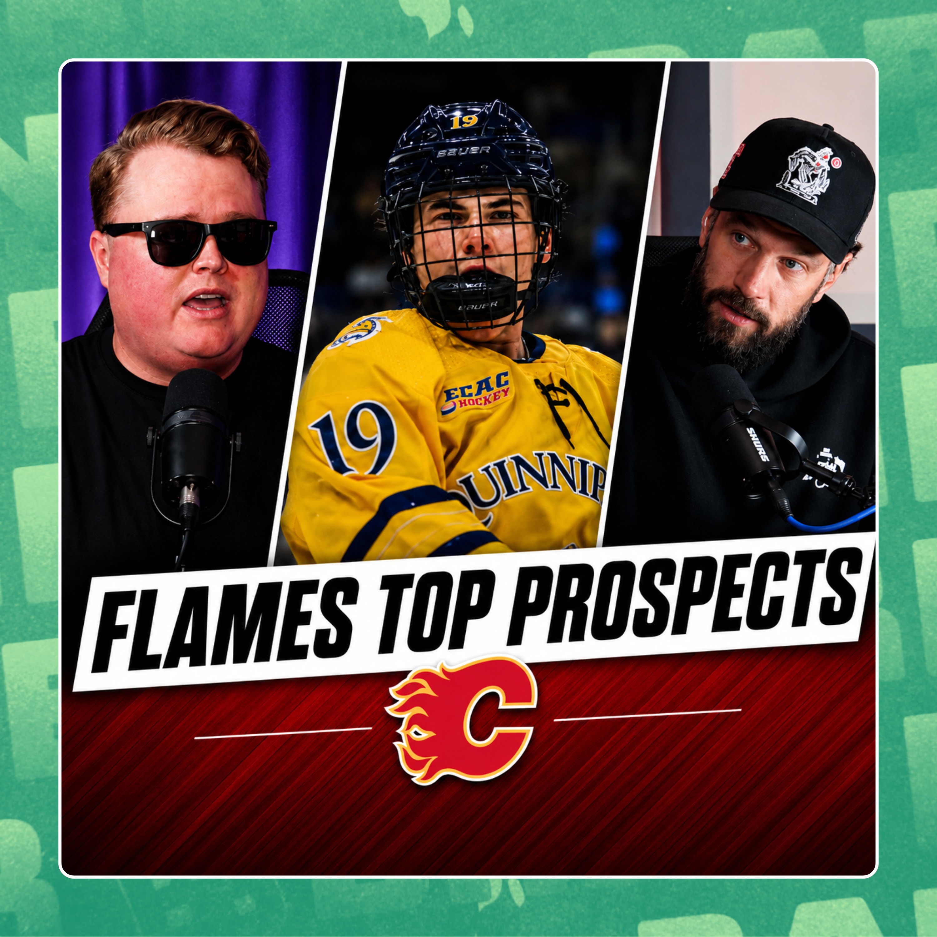 Ranking The Calgary Flames Top 10 Prospects 🔥 | BB Clips