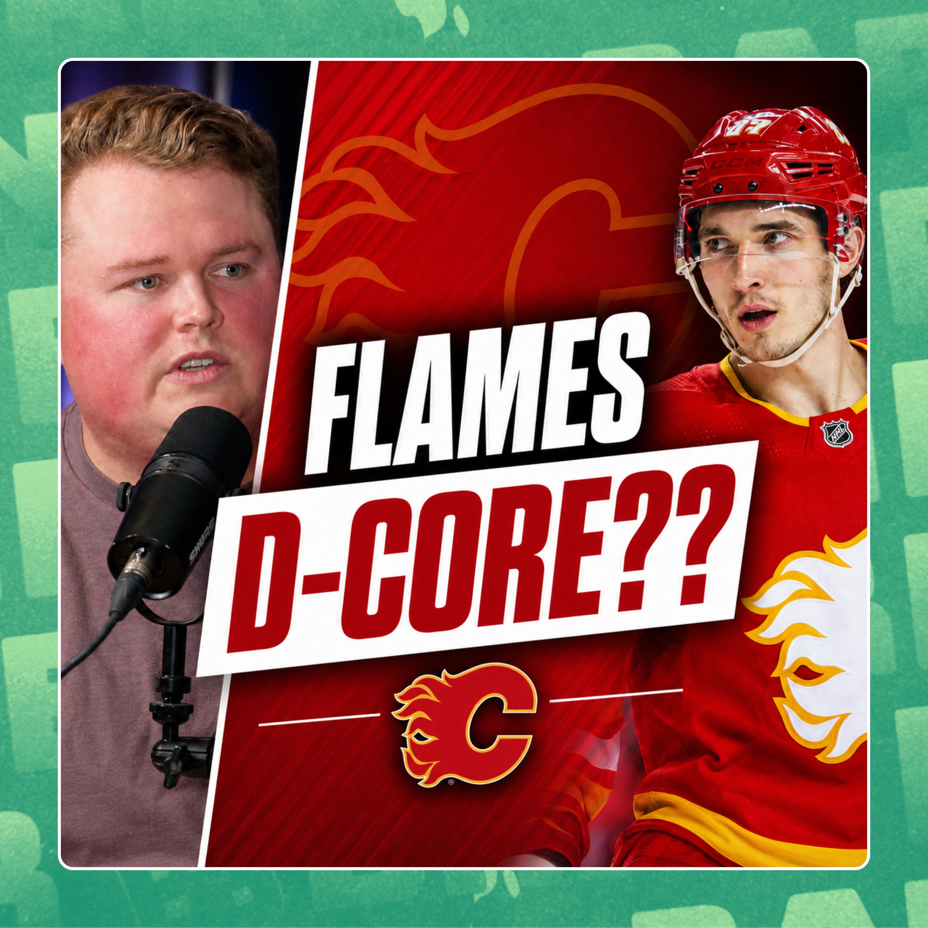 Who Gets SQUEEZED Out Of The Calgary Flames D-Core?? 🤔 | BB Clips