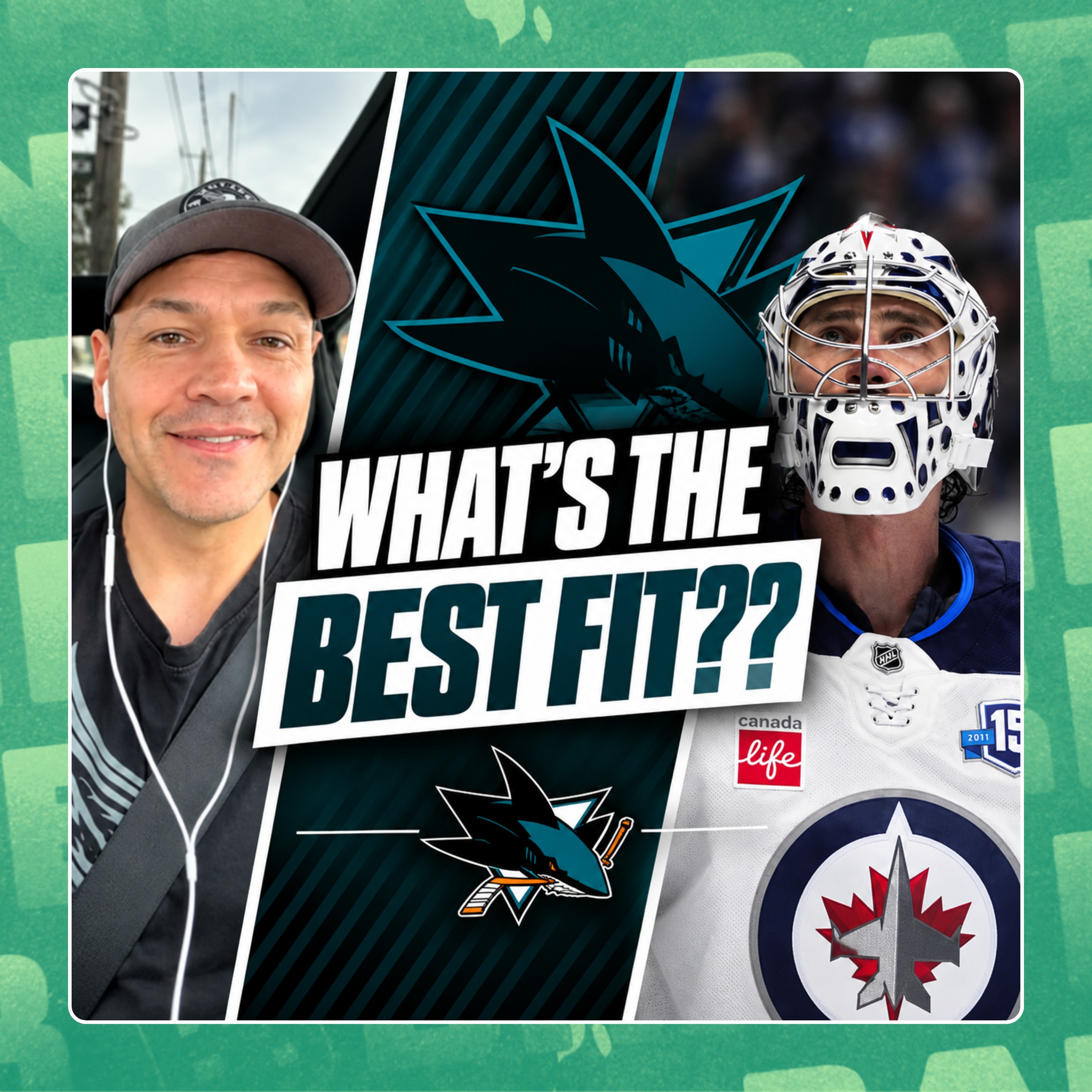 Are The San Jose Sharks The SNEAKY Best Fit For Connor Hellebuyck?? w/TSN's Noodles| BB Clips