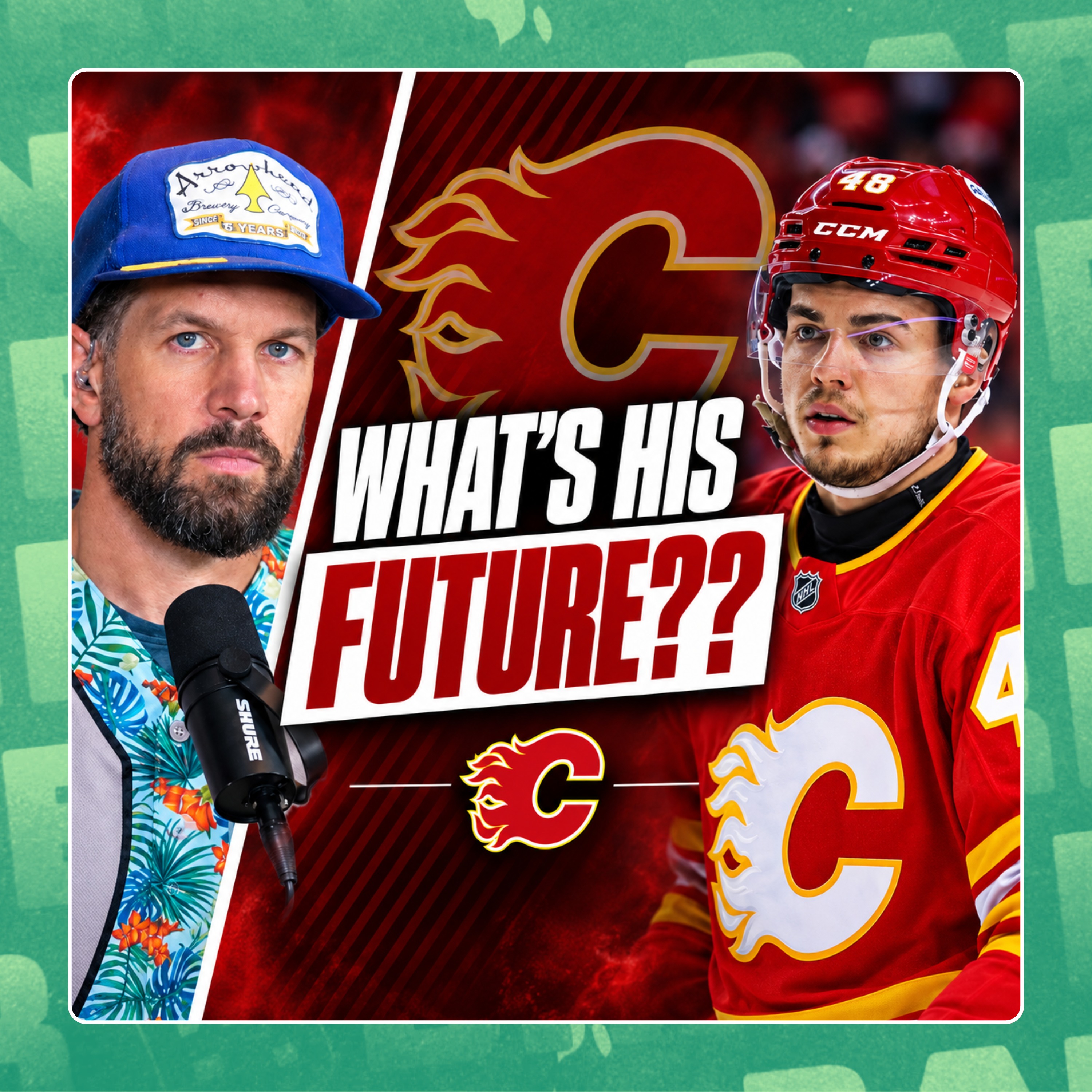 What Are The Calgary Flames DOING With Hunter Brzustewicz?? | BB Clips