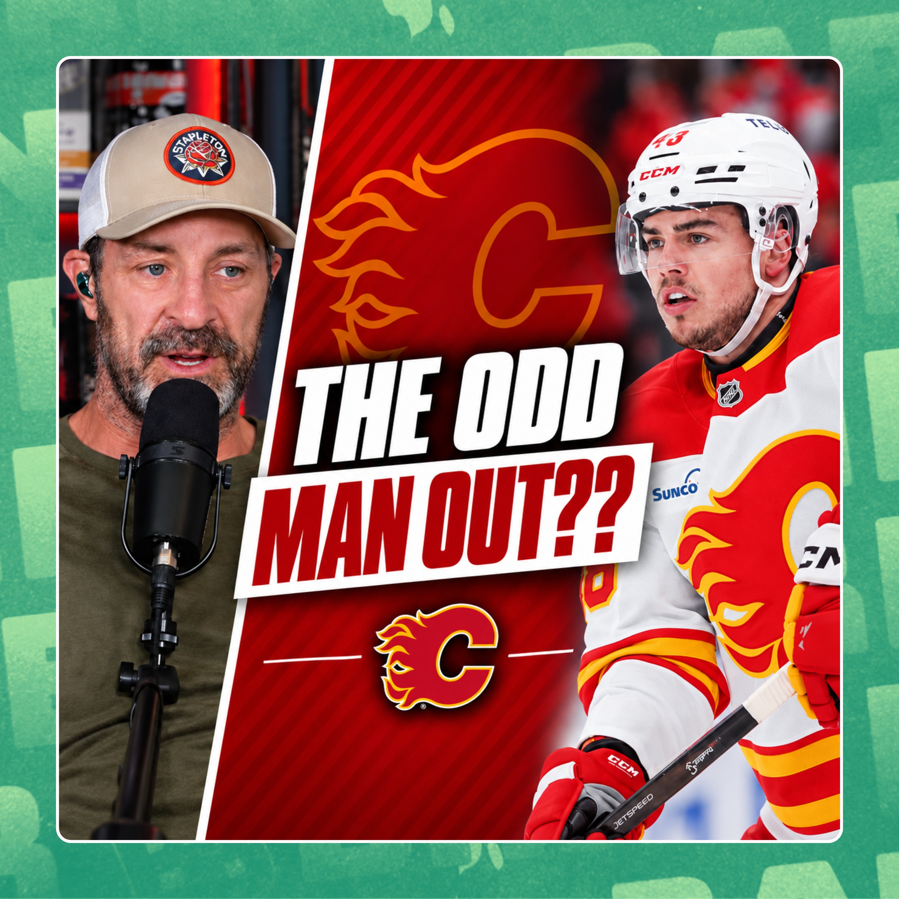 The Calgary Flames Have A Hunter Brzustewicz PROBLEM… | BB Clips