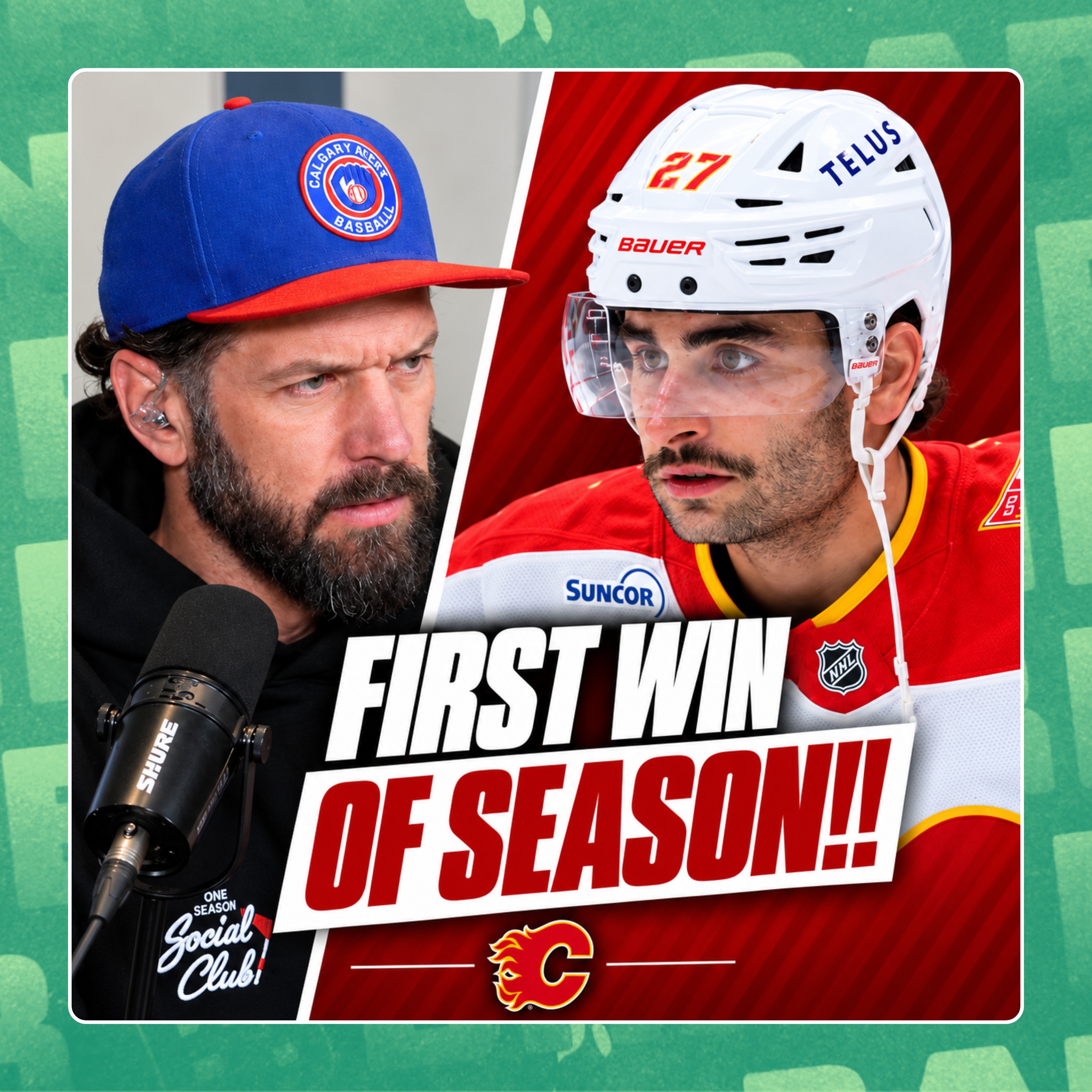 The Calgary Flames FINALLY Won A Game 🔥 | BB Clips
