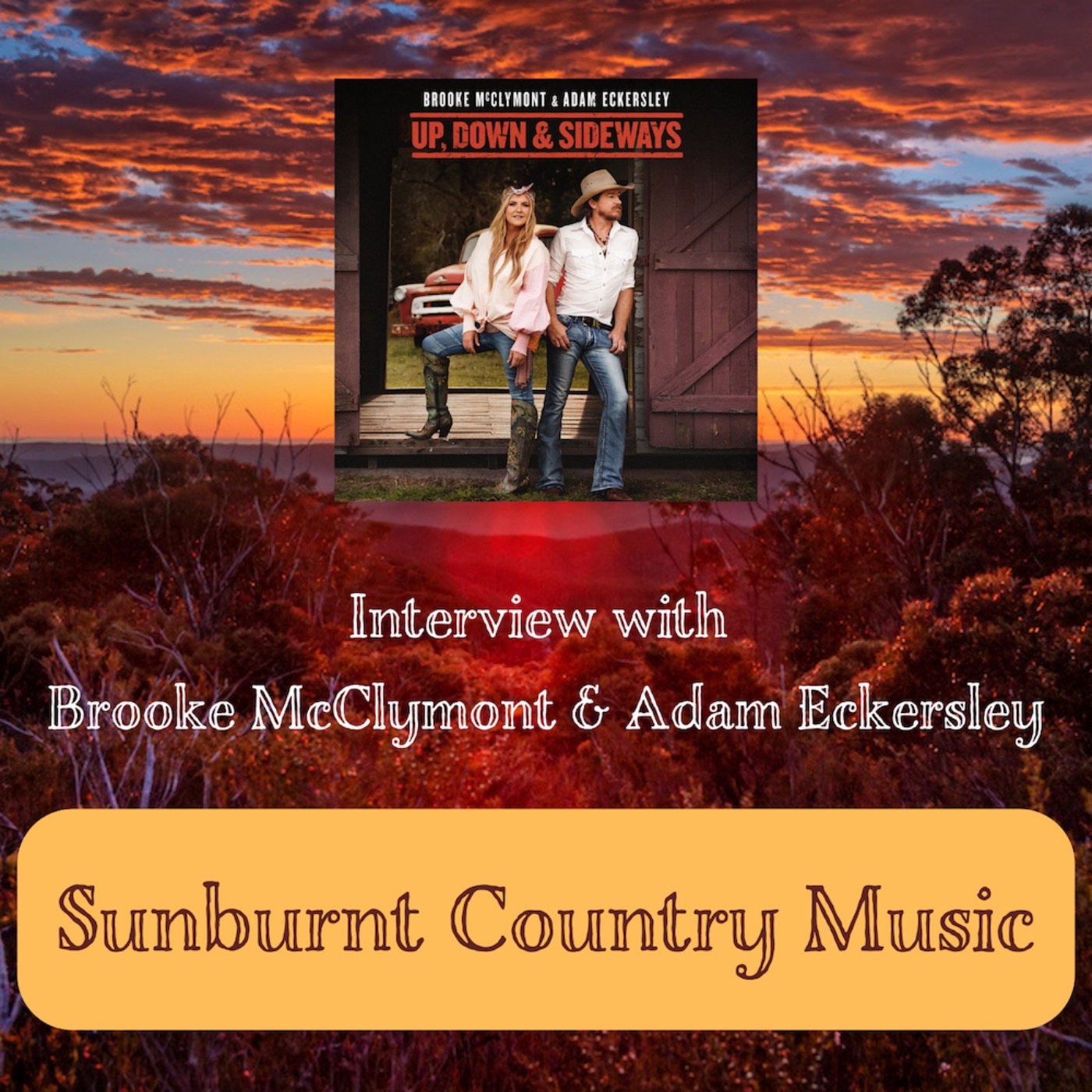 Brooke McClymont & Adam Eckersley are right on track ...