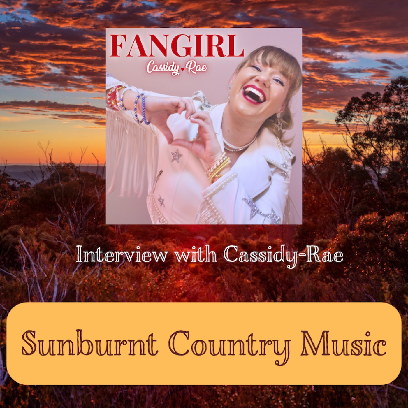 cover art for Cassidy-Rae on 'Fangirl', fangirling and four-hour shows