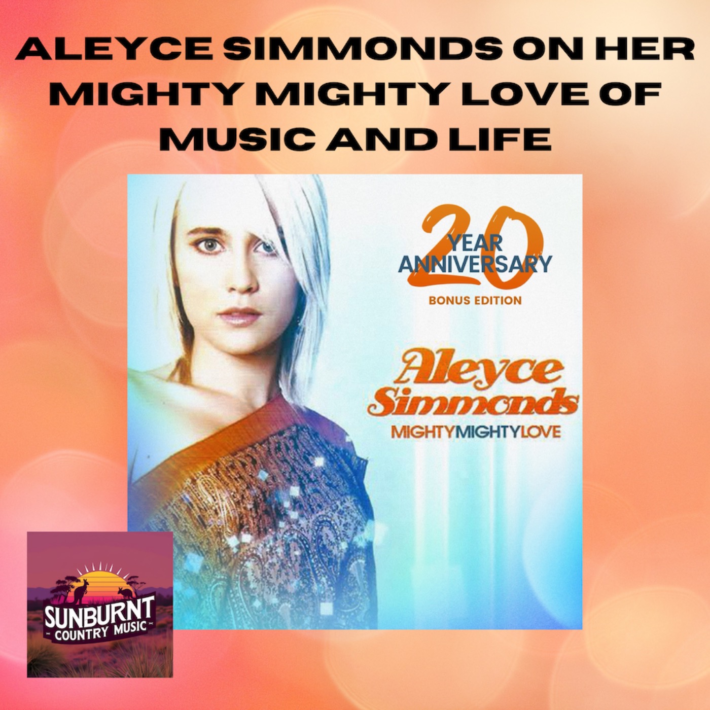 Aleyce Simmonds on her Mighty Mighty Love of music and life episode artwork