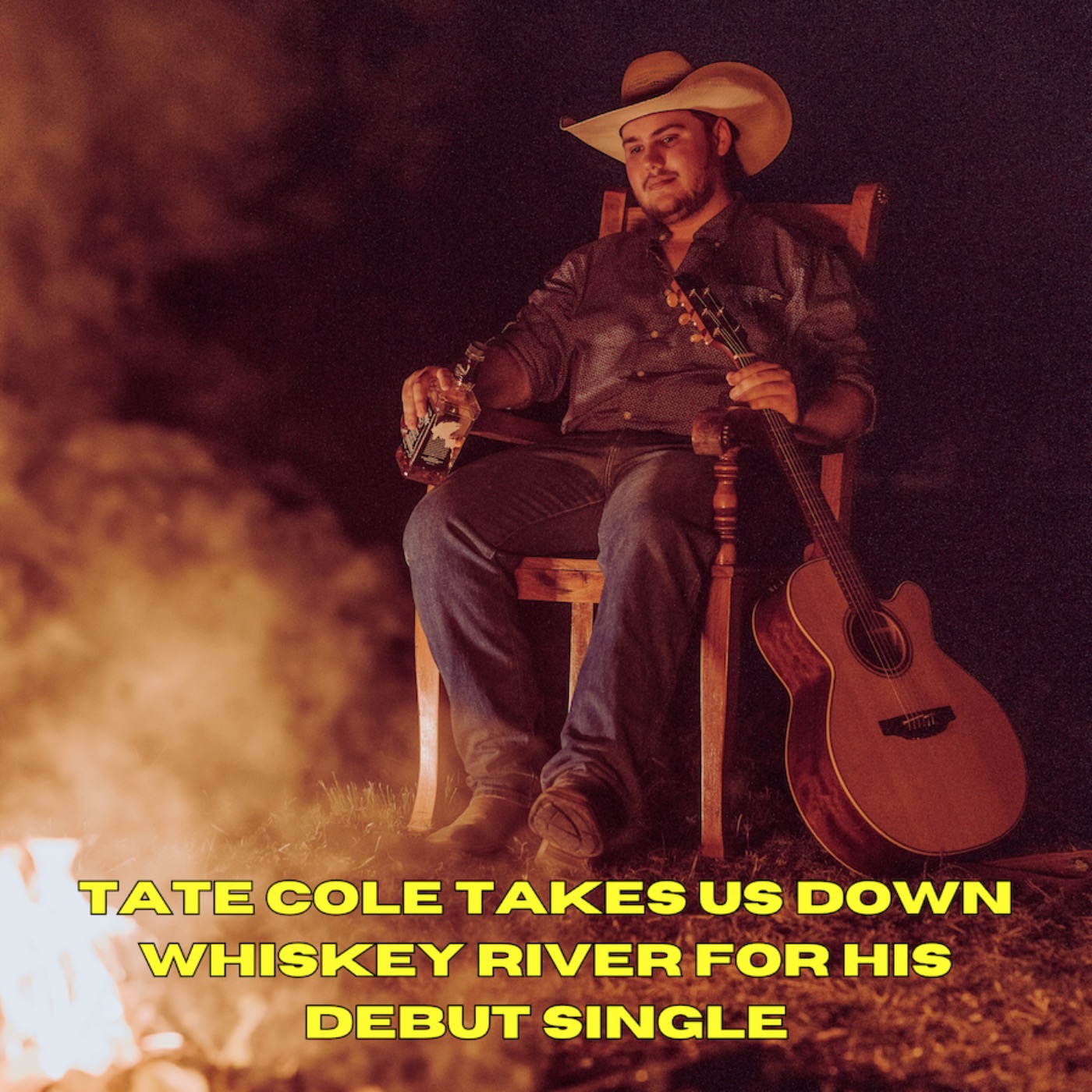 Tate Cole takes us down Whiskey River for his debut single