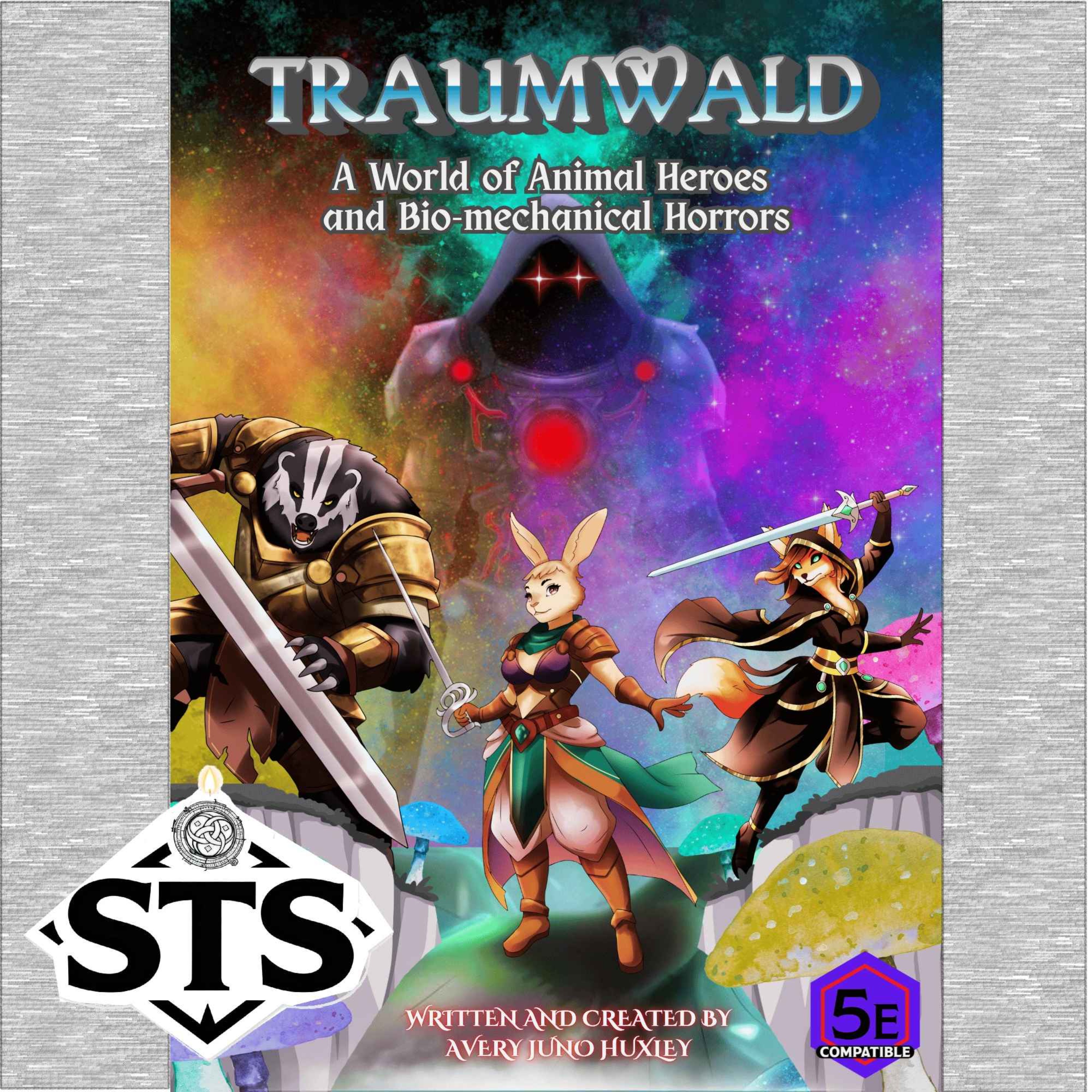 89 - Bunnies vs. the Borg D&D (Avery and Traumwald) episode artwork