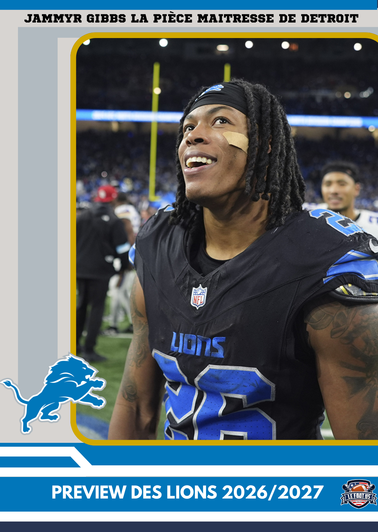 #5 Les Lions Jammyr Gibbs la pièce maitresse 