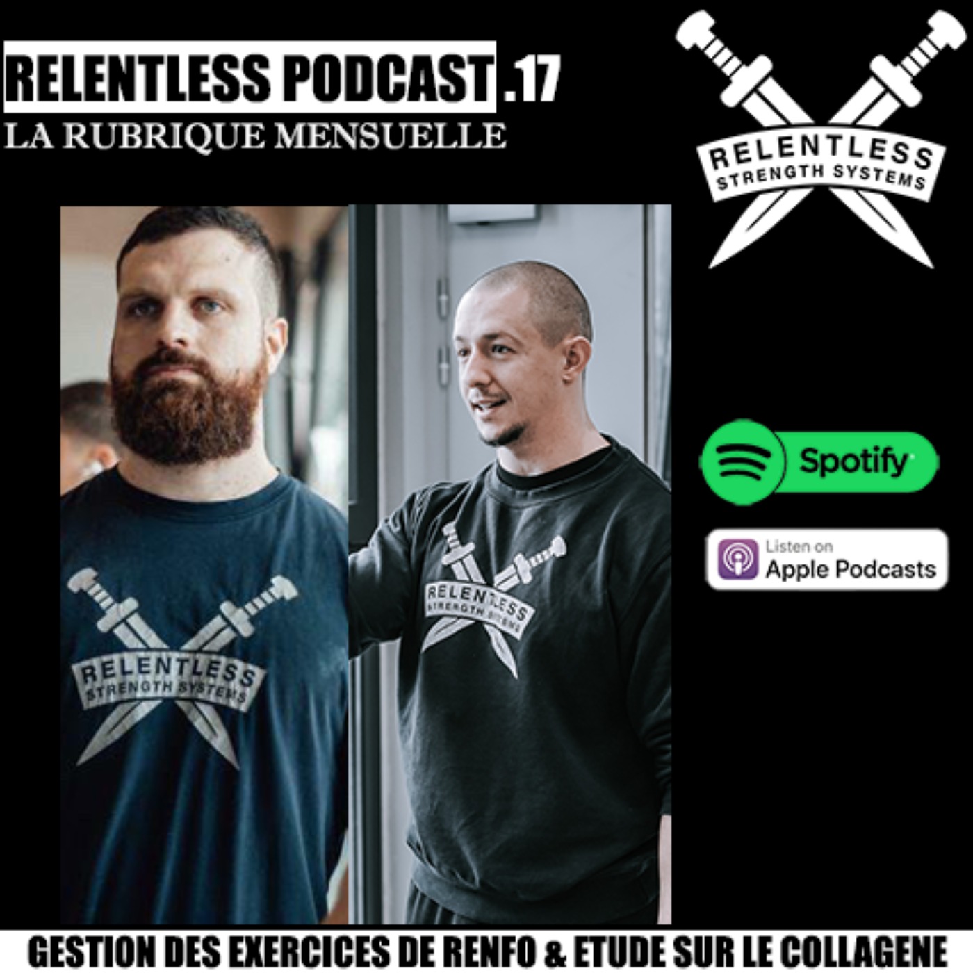 #17 Gestion des exercices de renfo & Etudes sur le collagène episode artwork