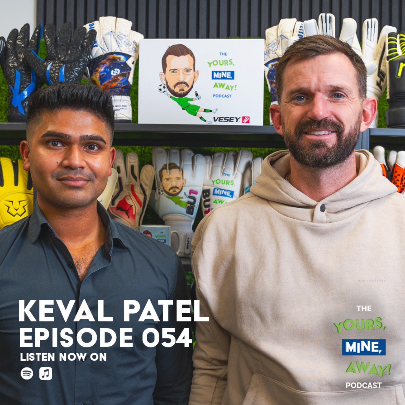 cover art for 054: Keval Patel - Sports Psychologist, Podcast Host & GK!