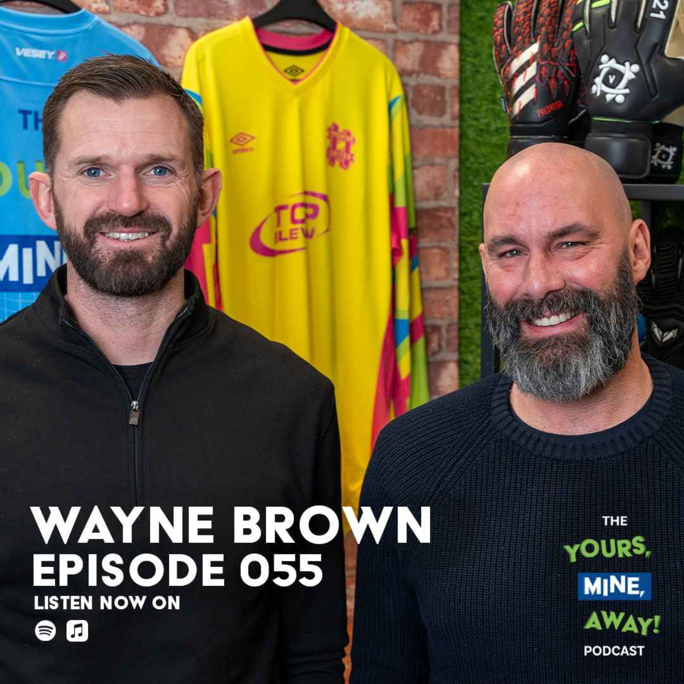 cover art for 055: Wayne Brown - The Bearded Goalkeeper Coach & Lionesses U23's Gk Coach