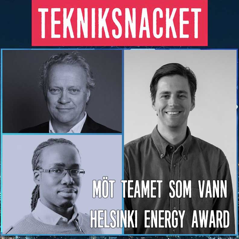 Möt teamet som vann Helsinki Energy Award Möt teamet som vann Helsinki Energy Award