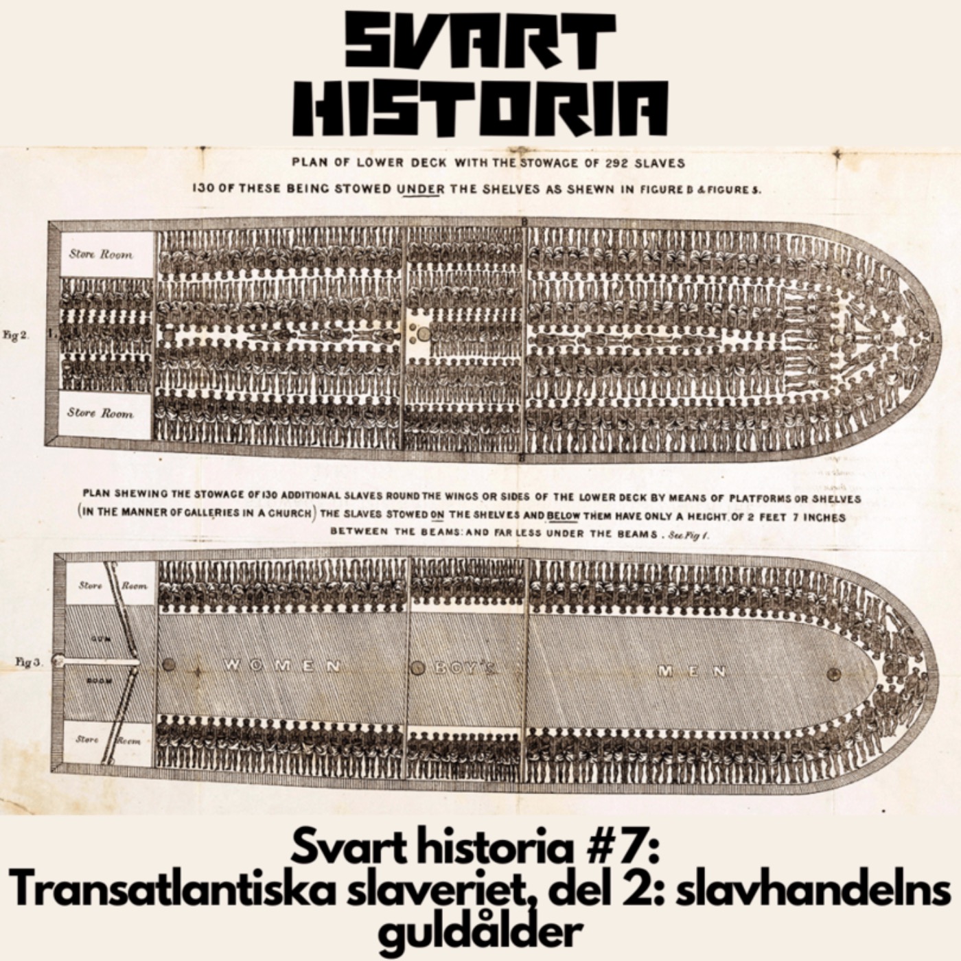 Svart historia #7: Transatlantiska slaveriet, del 2: slavhandelns guldålder episode artwork