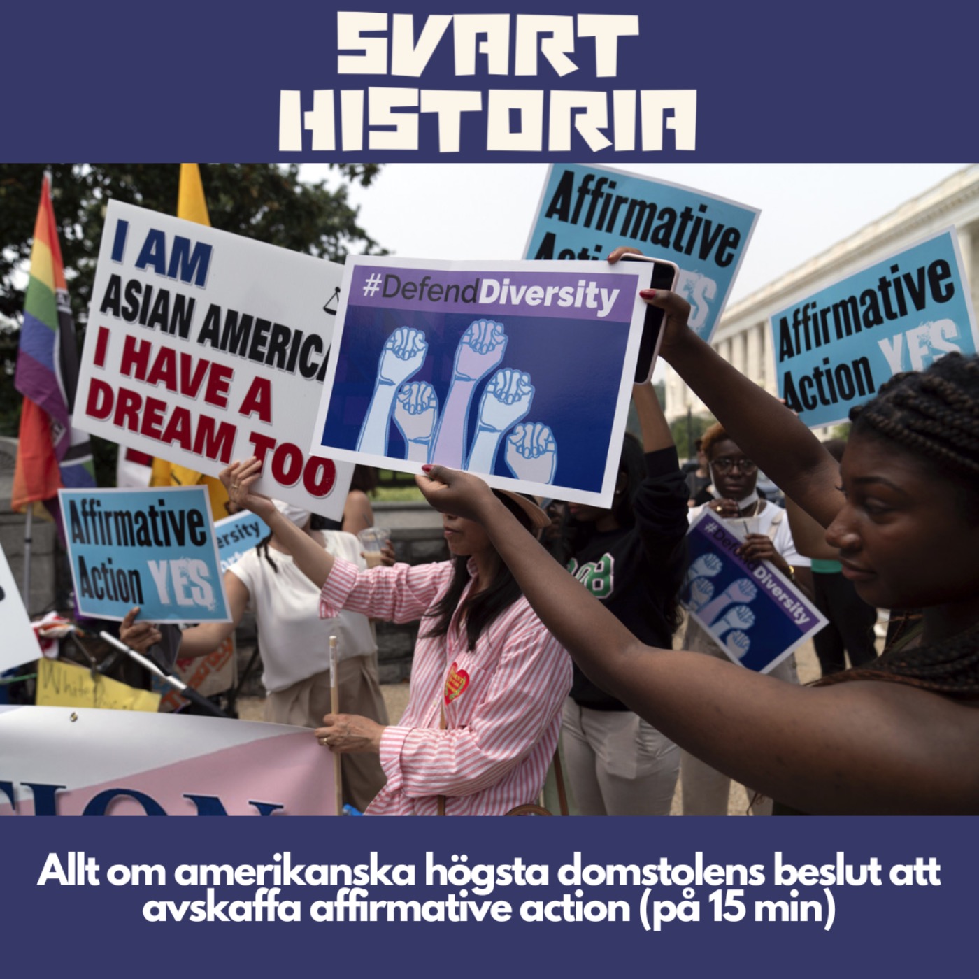 Allt om amerikanska högsta domstolens beslut att avskaffa affirmative action (på 15 min) episode artwork