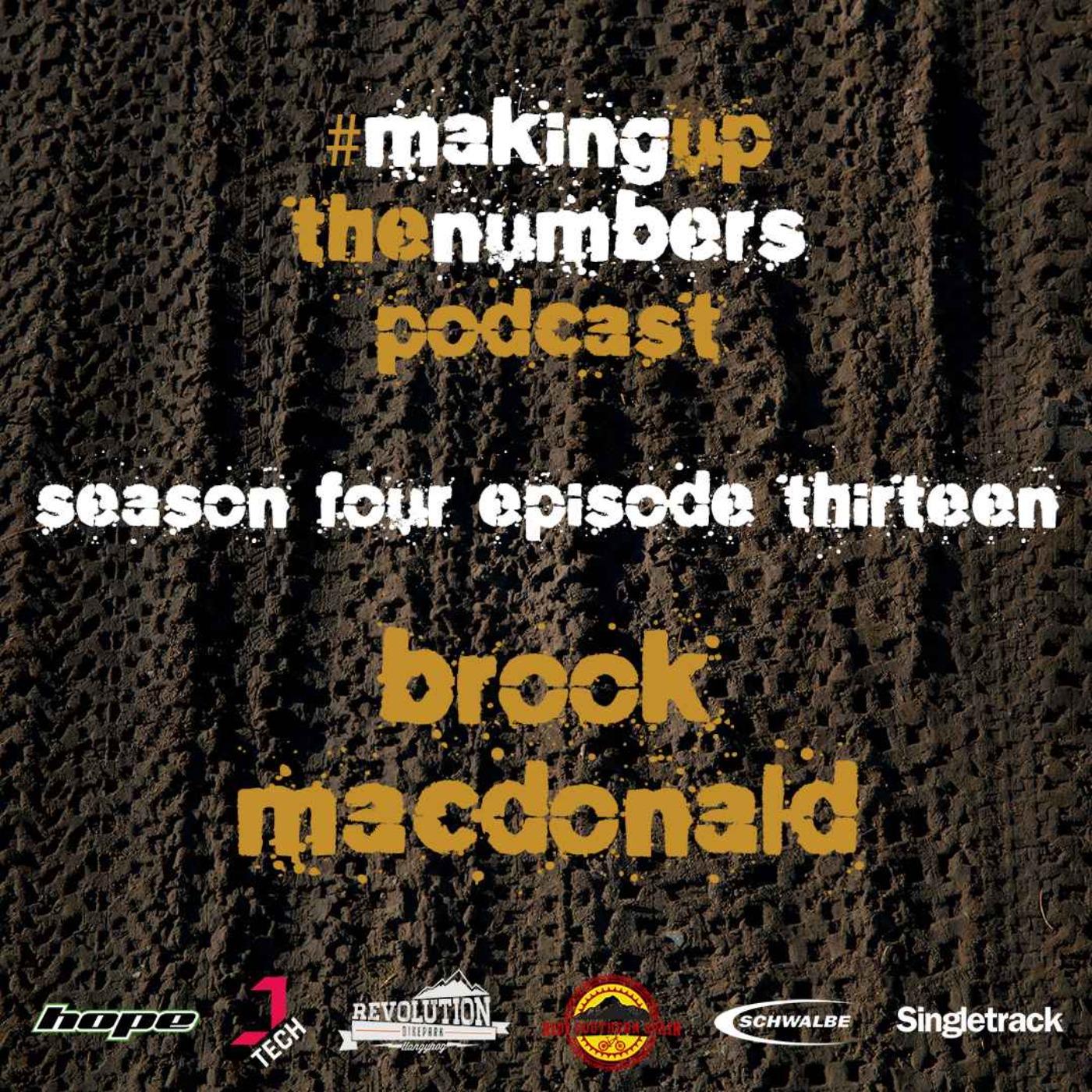 Making Up The Numbers MTB Podcast With Brook Macdonald - podcast episode cover