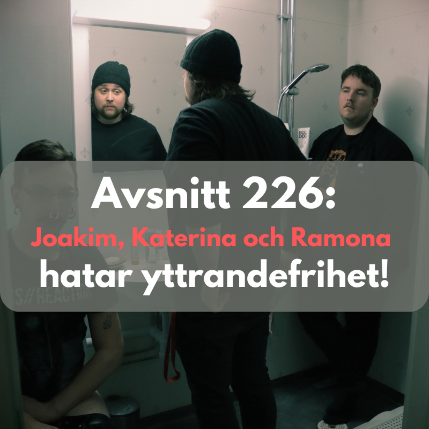 cover art for Avsnitt 226: Joakim, Katerina och Ramona  hatar yttrandefrihet!
