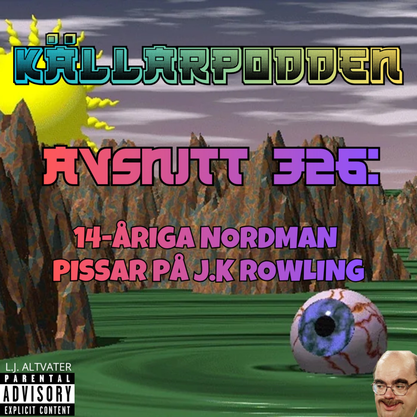 Avsnitt 326: 14-åriga Nordman  pissar på J.K Rowling episode artwork