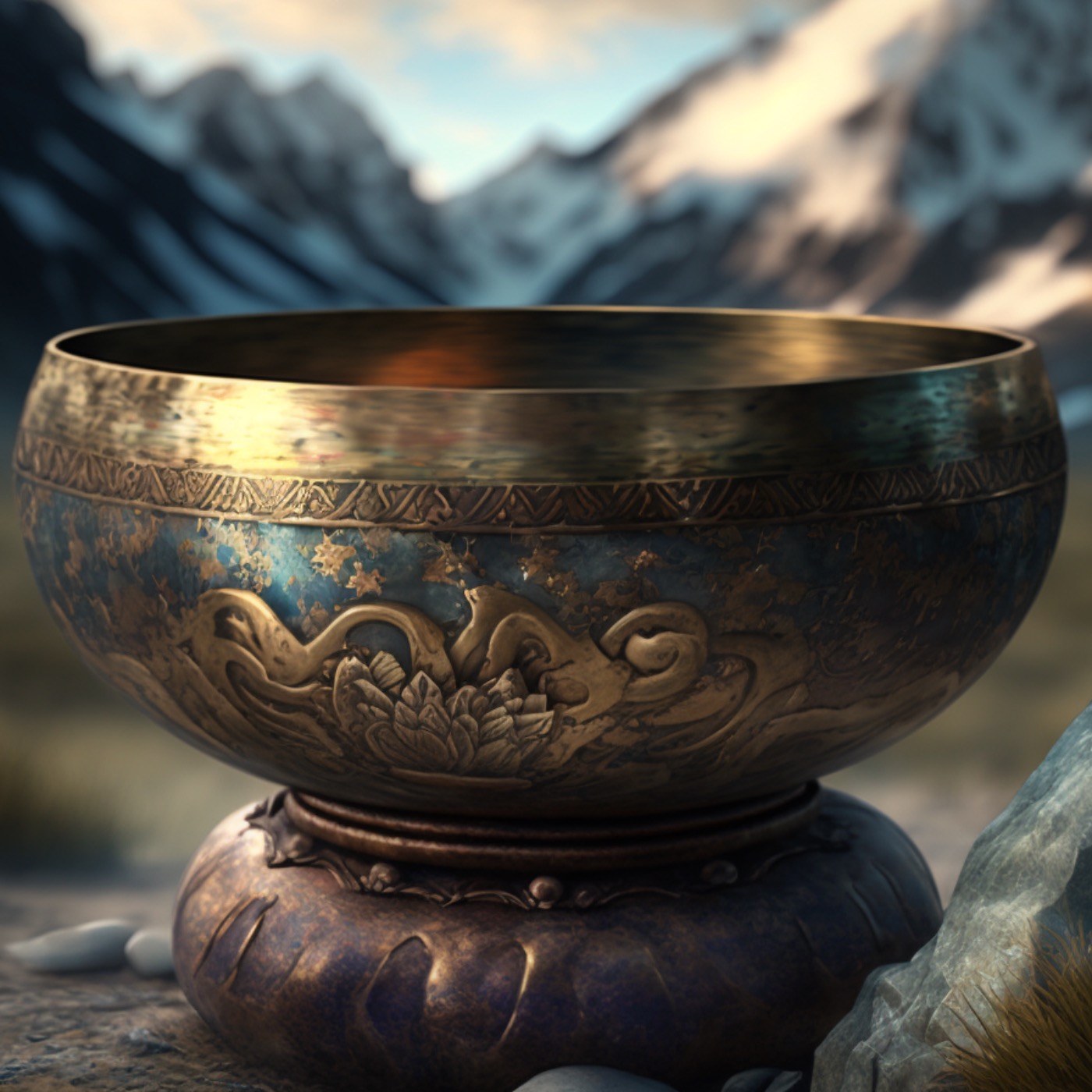 Experience Spiritual Expansion with 396 Hz Tibetan Bowl Music