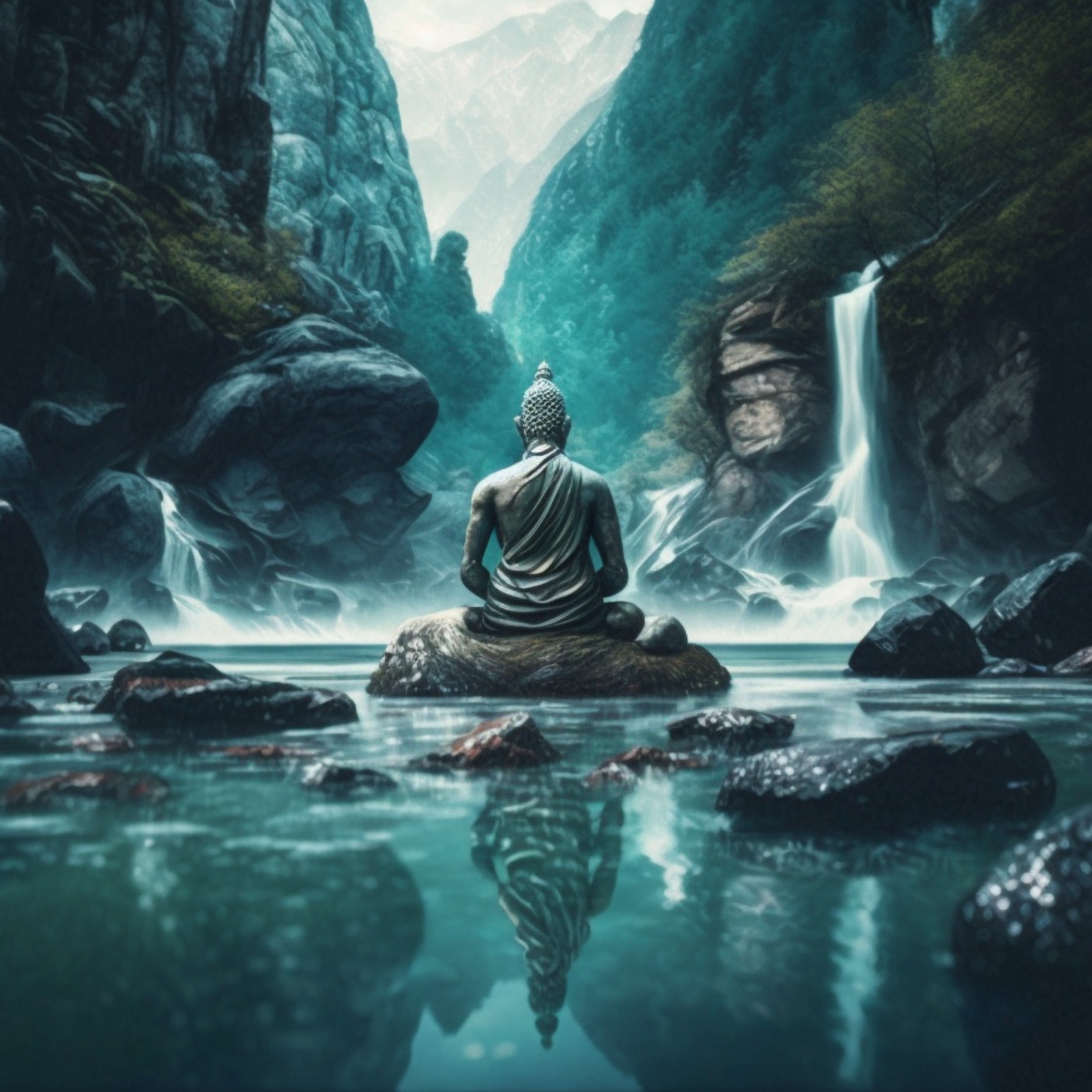 Relaxing Guided Meditation Music With Water Sounds