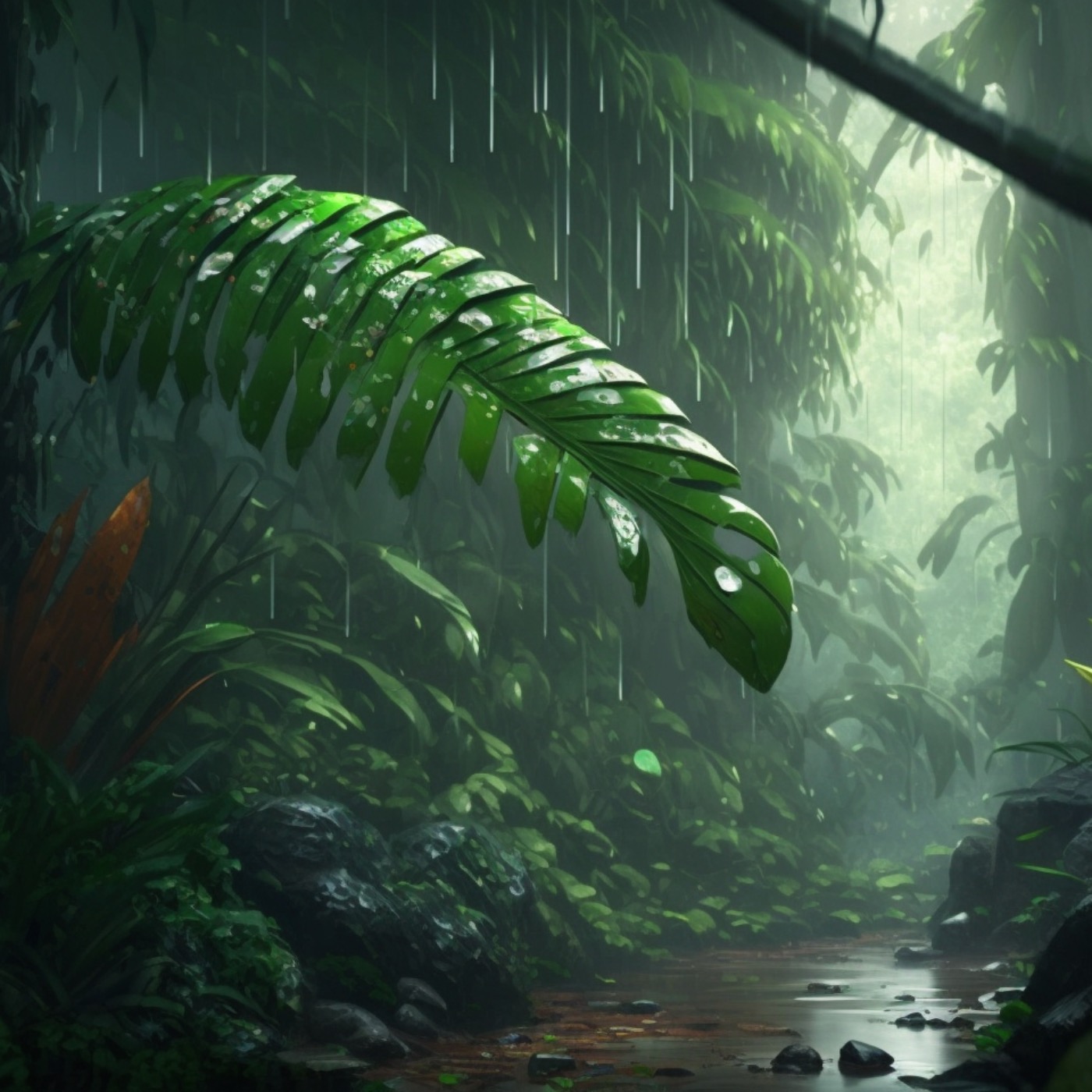 8 Hours of Light Rainforest Sounds for Ultimate Relaxation, Meditation, Focus, Concentration, Work, and Stress Relief