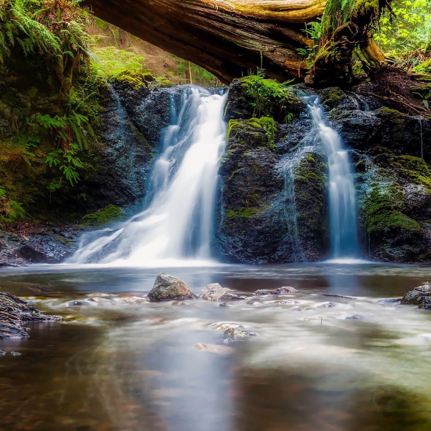 8 Hours of Waterfall White Noise for Deep Relaxation and Concentration