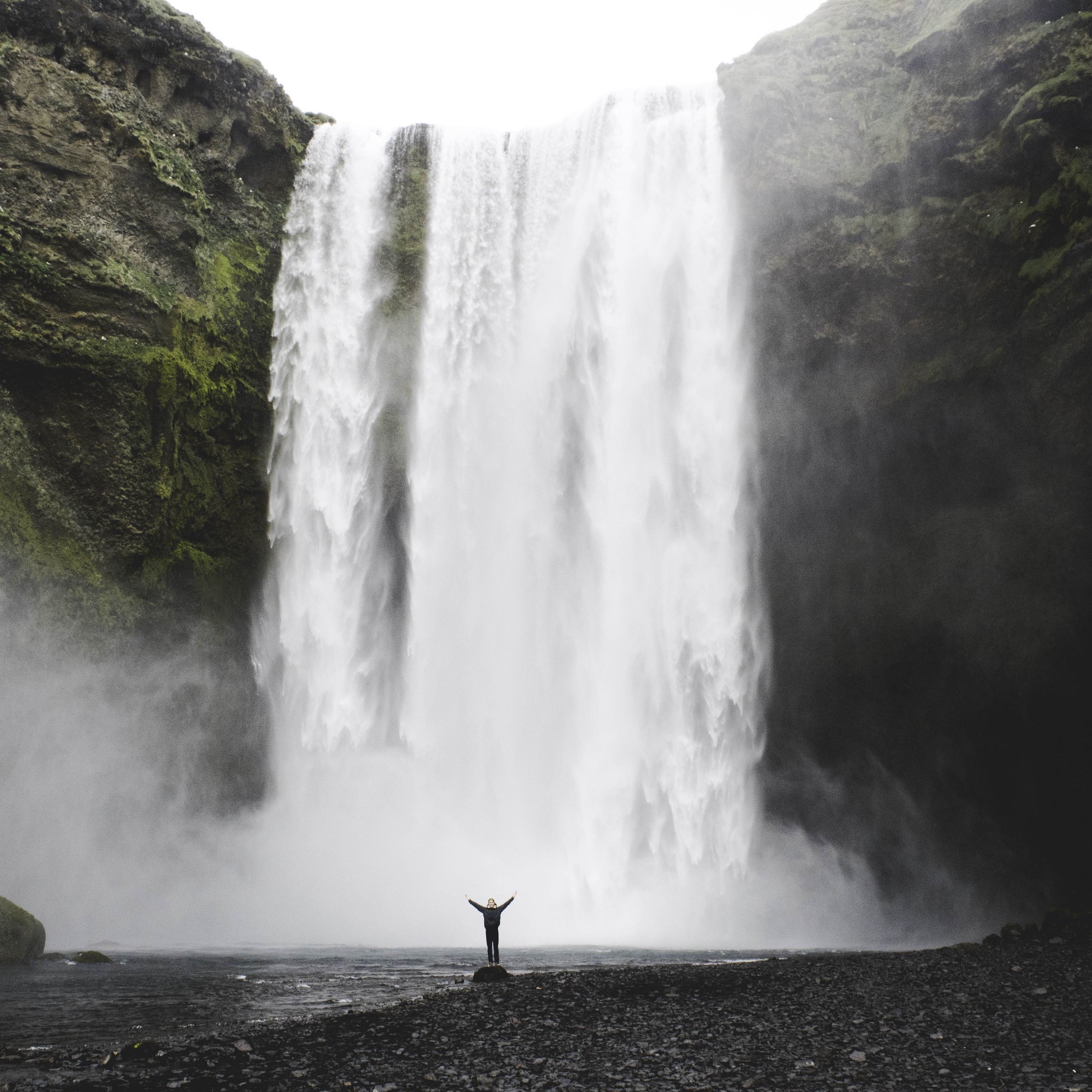 Sleep Soundly with Relaxing Waterfall Sounds: 8 Hours of Soothing White Noise for Deep Sleep