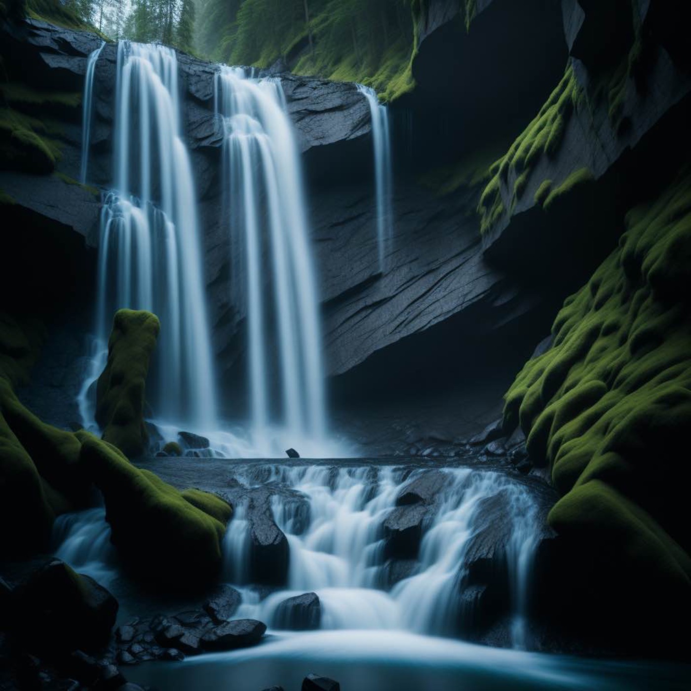 AD-FREE BONUS  Powerful Waterfall Sounds 8 Hours of Nature's Soothing Symphony