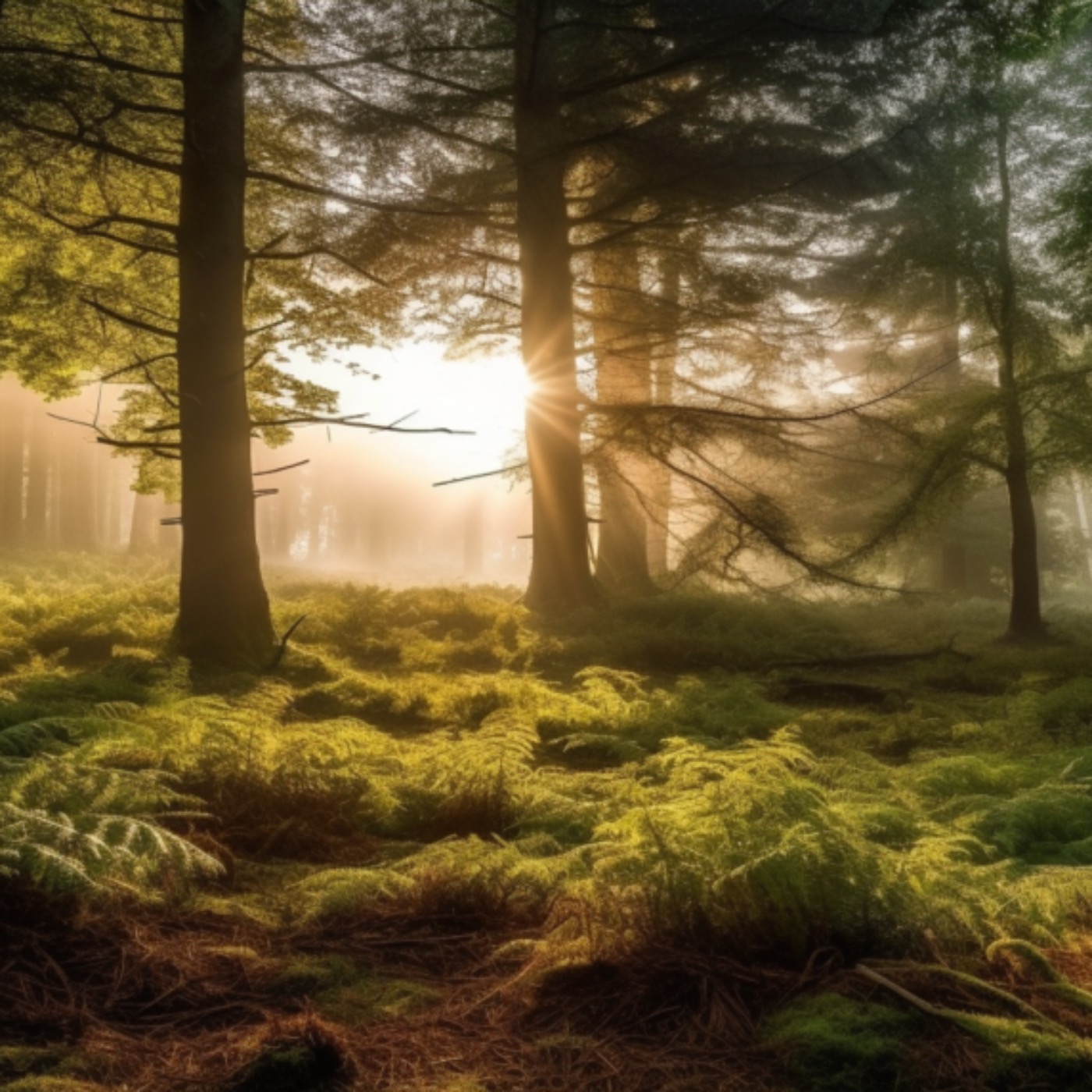 Enchanting English Forest Early Morning Symphony of Nature Sounds