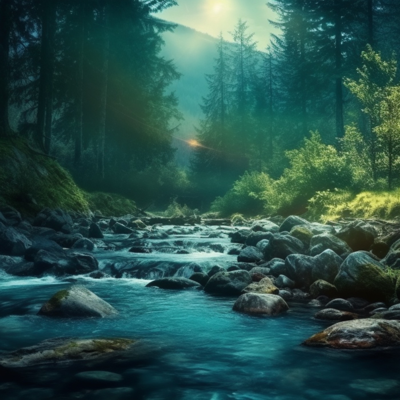 8 Hours of Relaxing River Sounds for Sleep, Meditation, and Stress Relief