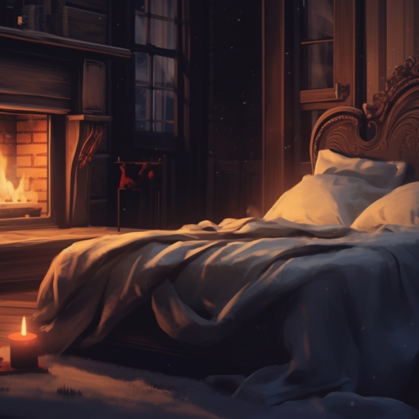 3 Hours of Soothing Fireplace Sounds for a Good Night's Sleep