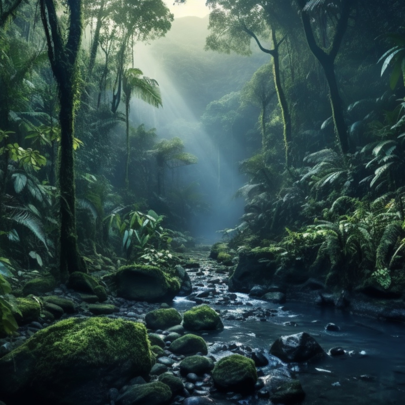 5 Hours of Rainforest Sounds for Sleep, Relaxation, and Focus