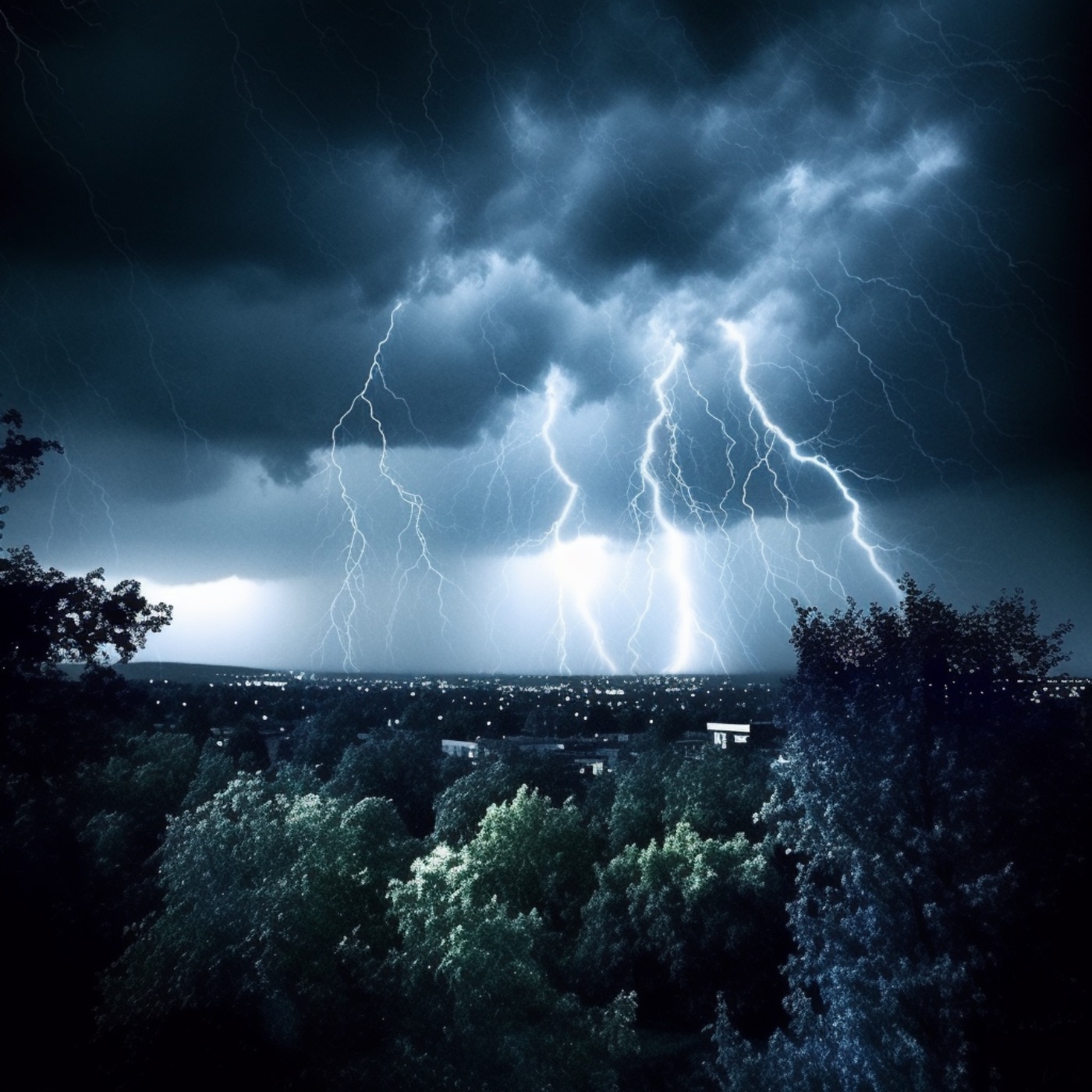 Thunderous Rainfall 5 Hours of Atmospheric Thunder and Soothing Rain Sounds