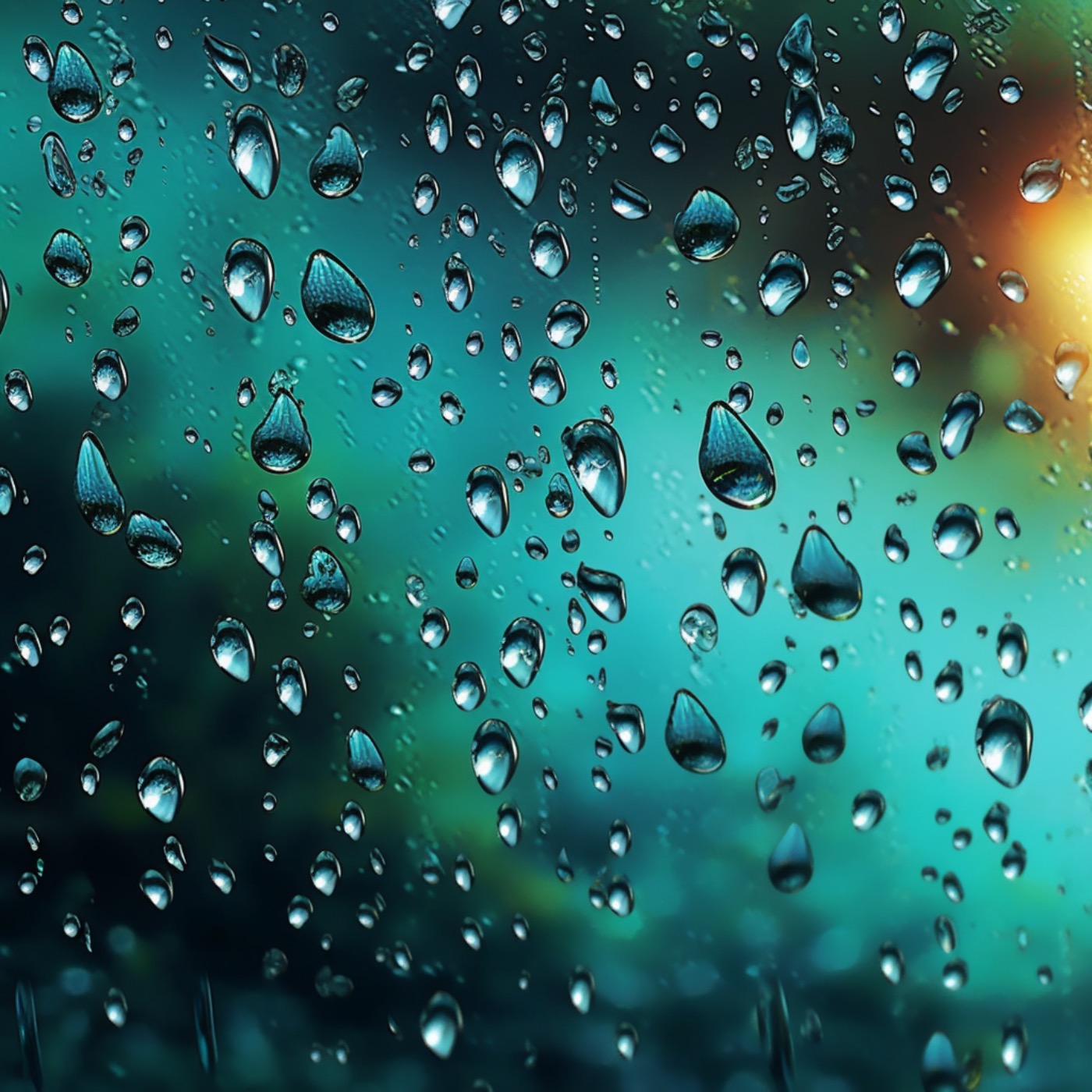 Raindrop Serenade 8 Hours of Soothing Rain with Delicate Drip Sounds