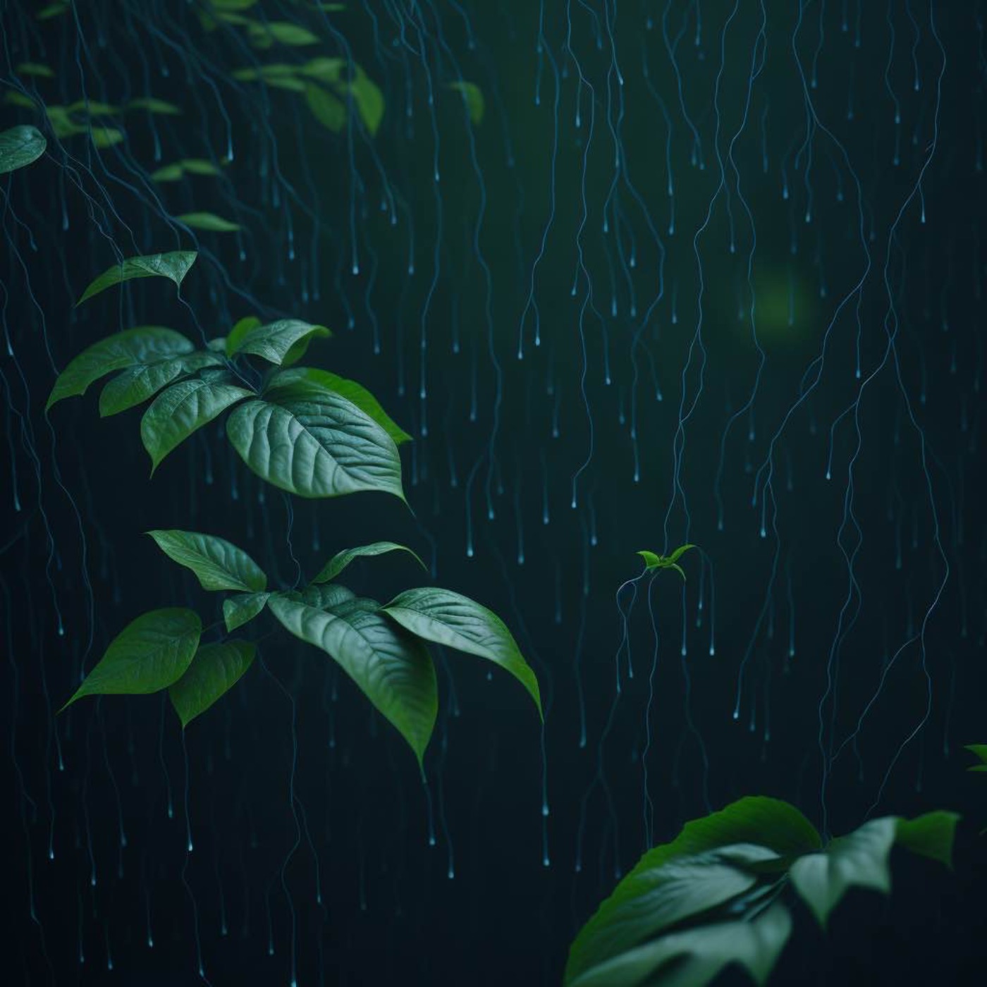 8 Hours of Gentle Rain with Calming Dripping Sounds and Subtle Thunder  Ambient Sleep and Relaxation