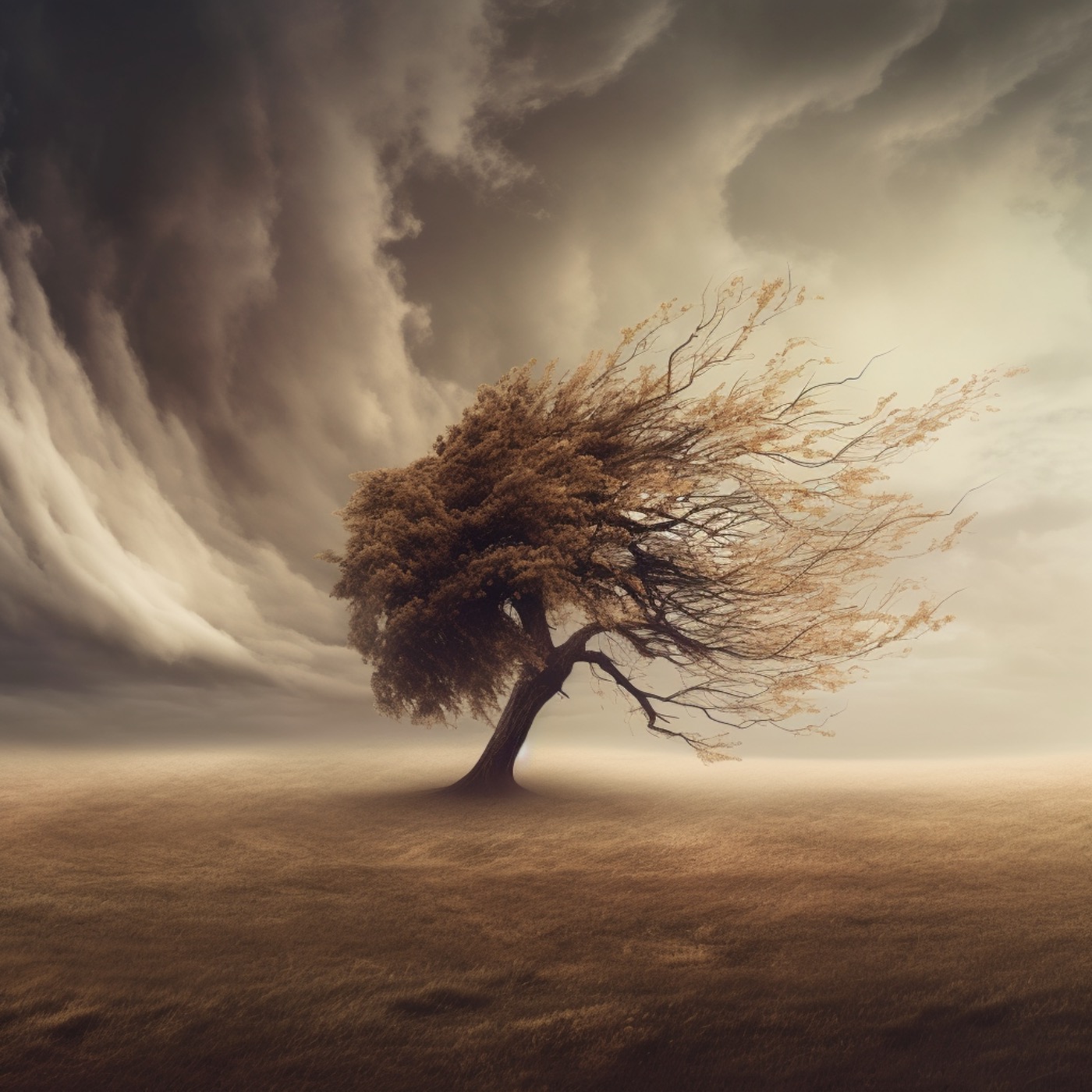 Powerful Wind Storm Sounds | Immersive Nature Ambience for Sleep, Relaxation, and Focus