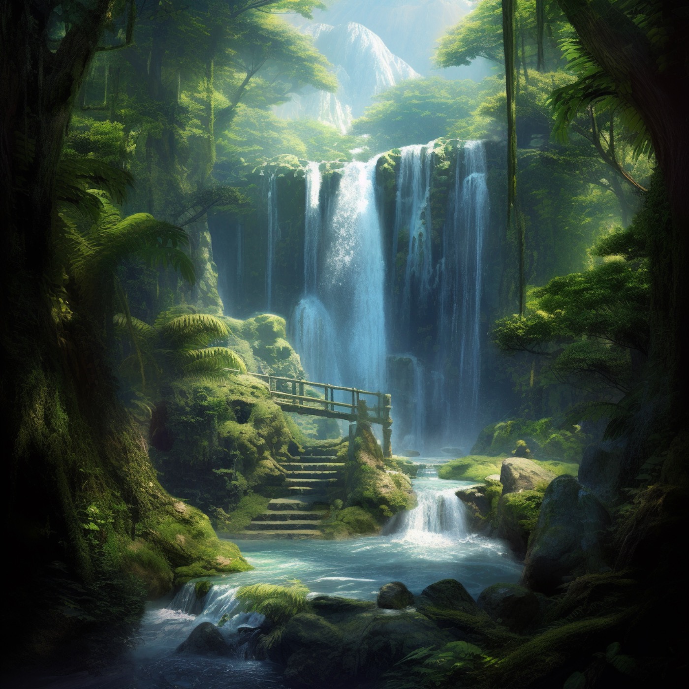 Soothing Waterfall Sounds | Serene Nature Ambience for Relaxation, Sleep, and Stress Relief