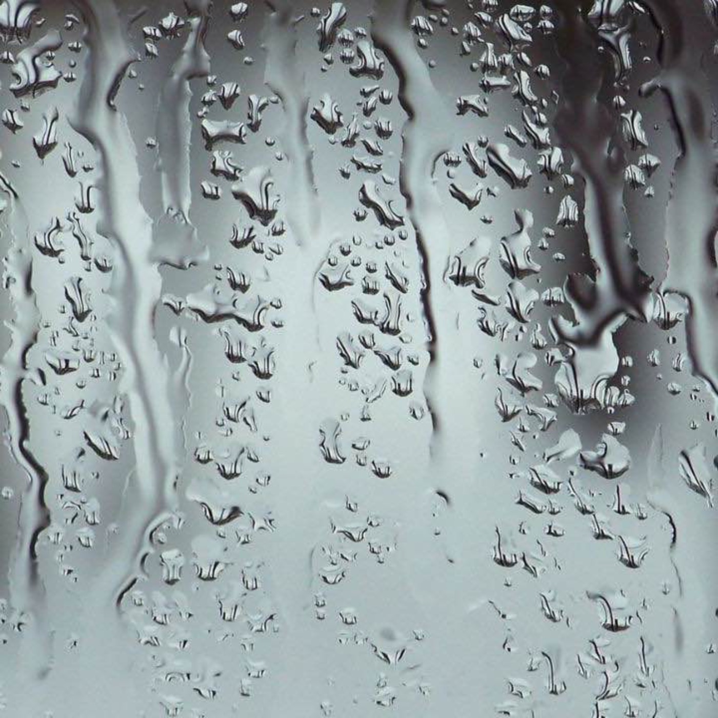 9 Hours of Soothing Rain with a Gentle Rumble | Med Lite Rainfall Sounds