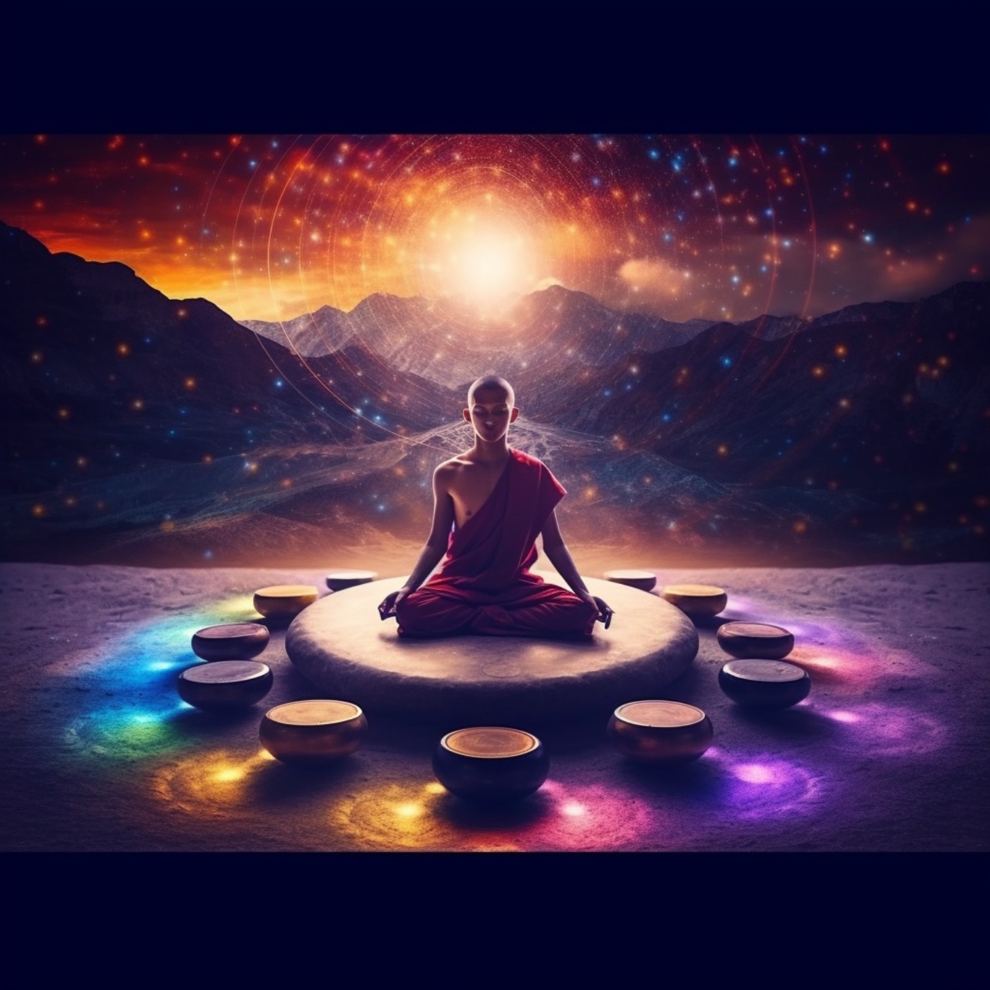 HEAL ALL 7 CHAKRAS  Powerful Tibetan Singing Bowl Meditation Music