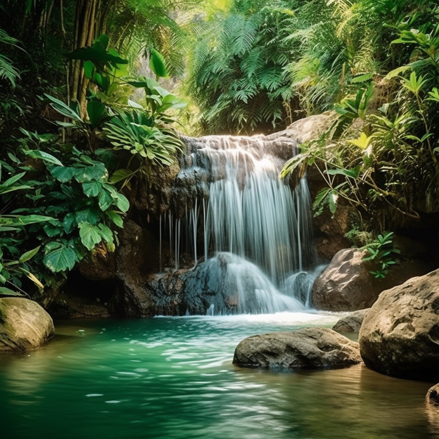 Find Your Zen Let the Calming Ambience of a Waterfall Wash Away Your Stress