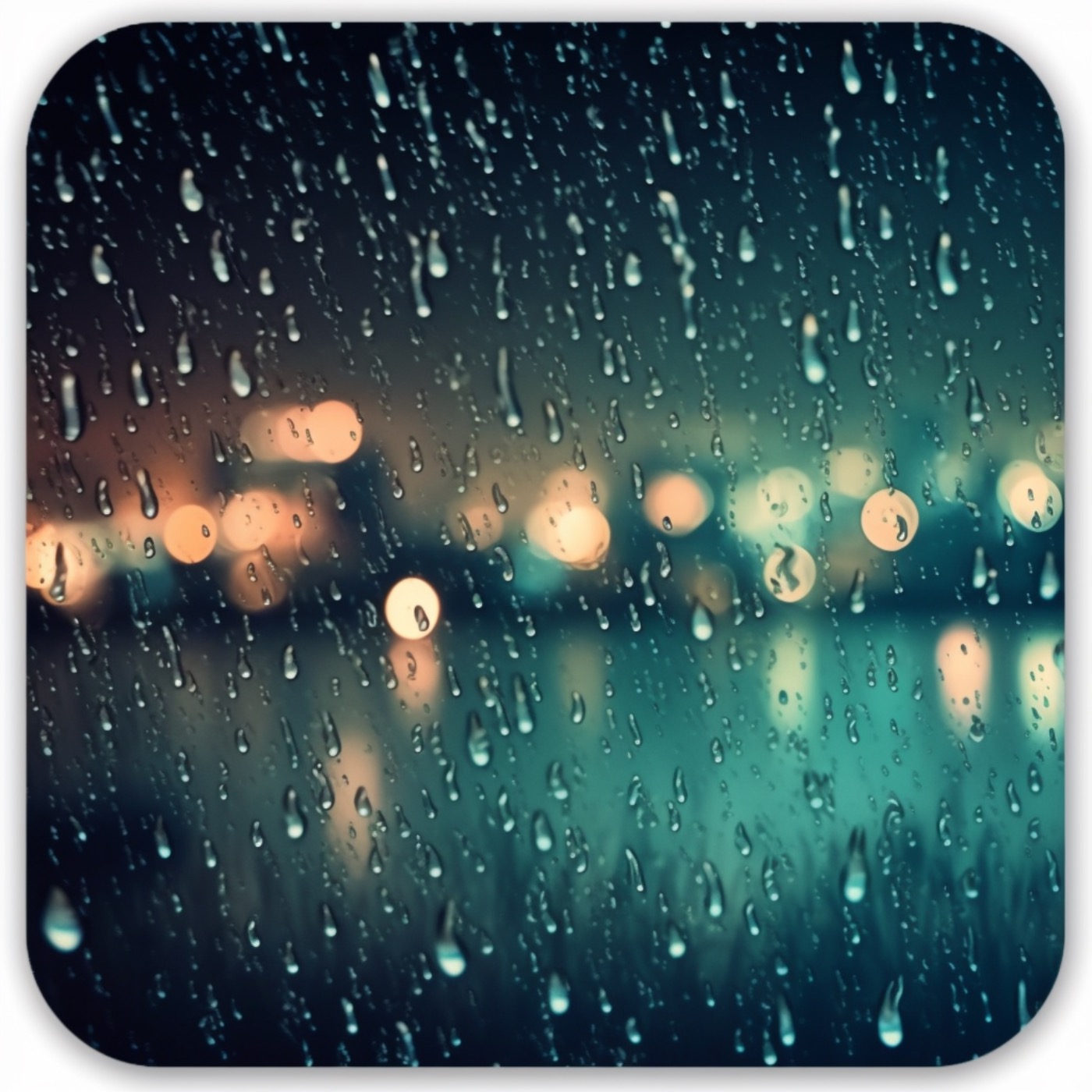 Relaxing white noise rain sounds for better sleep and focus