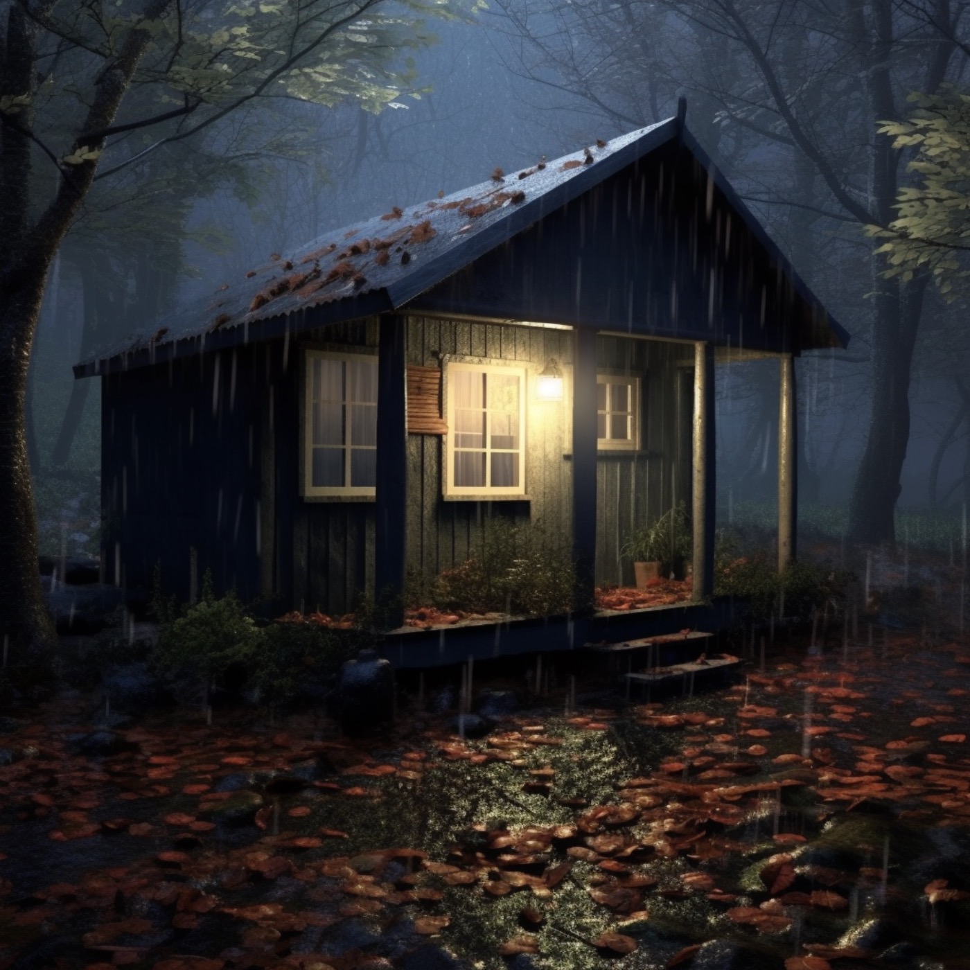 Fall Asleep Fast With Soothing Rain Sounds on a Tin Roof