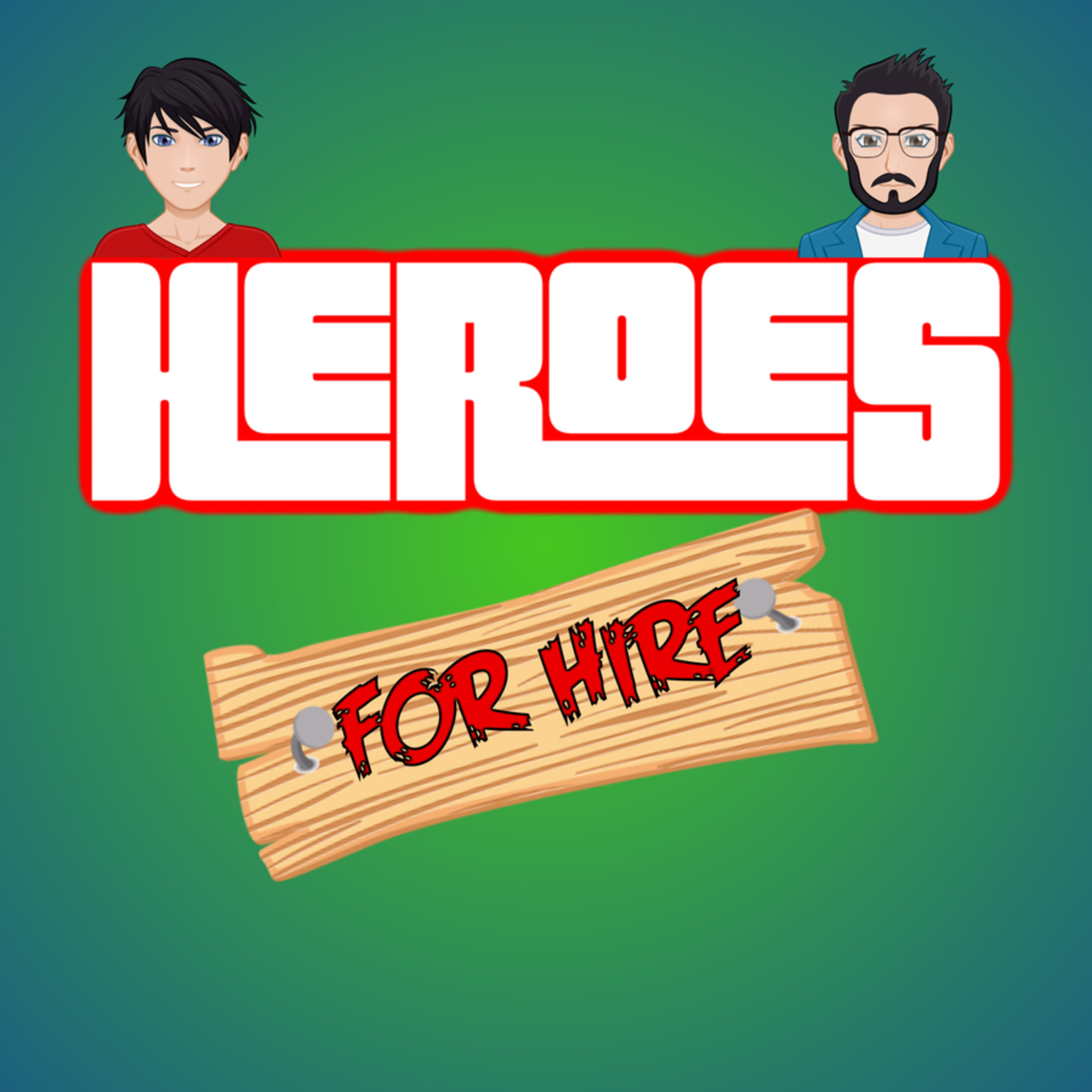 cover art for Heroes For Hire Episode 1: A Whole New Show