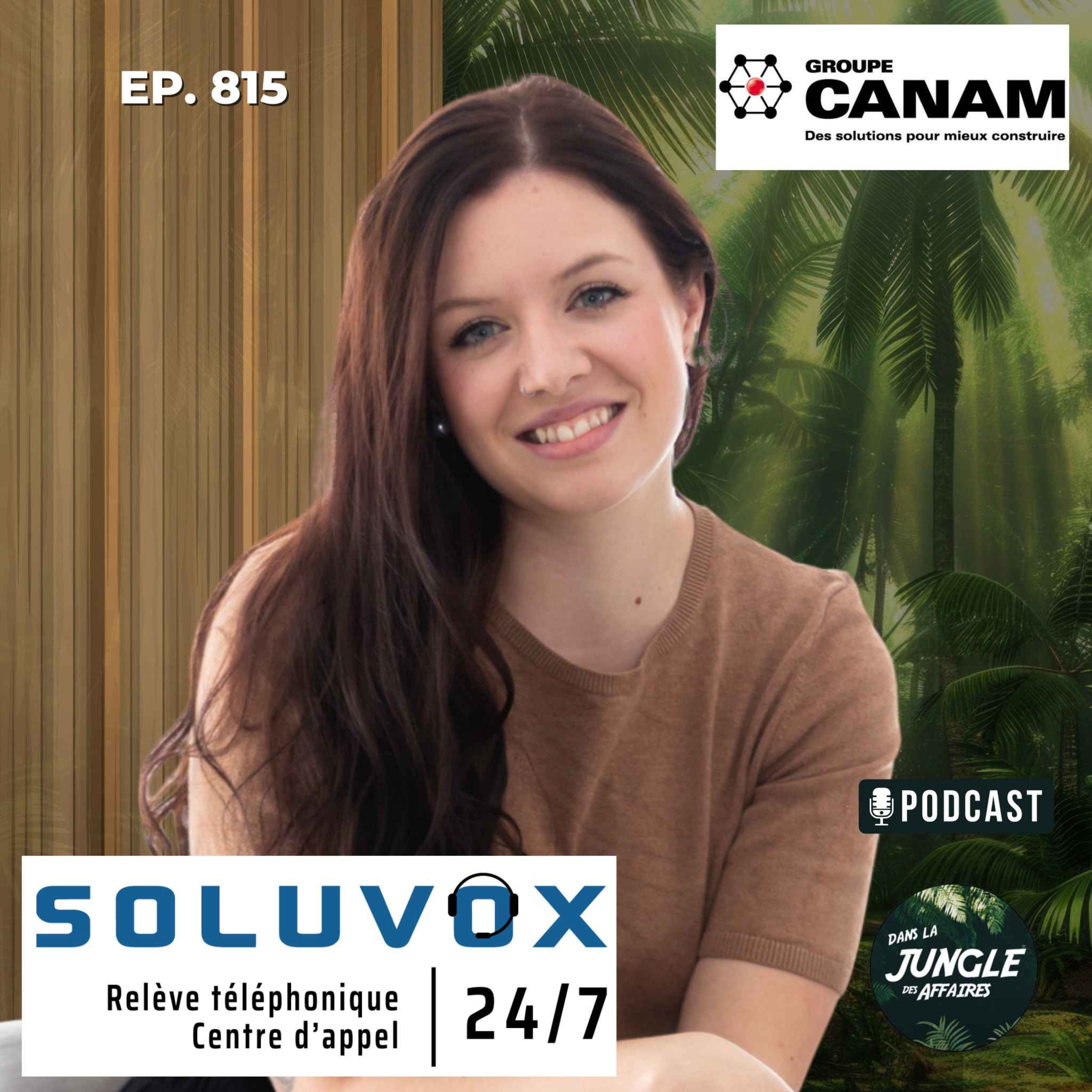 #815 - Mélodie Campion | Directrice de développement chez Soluvox Communications Inc. episode artwork