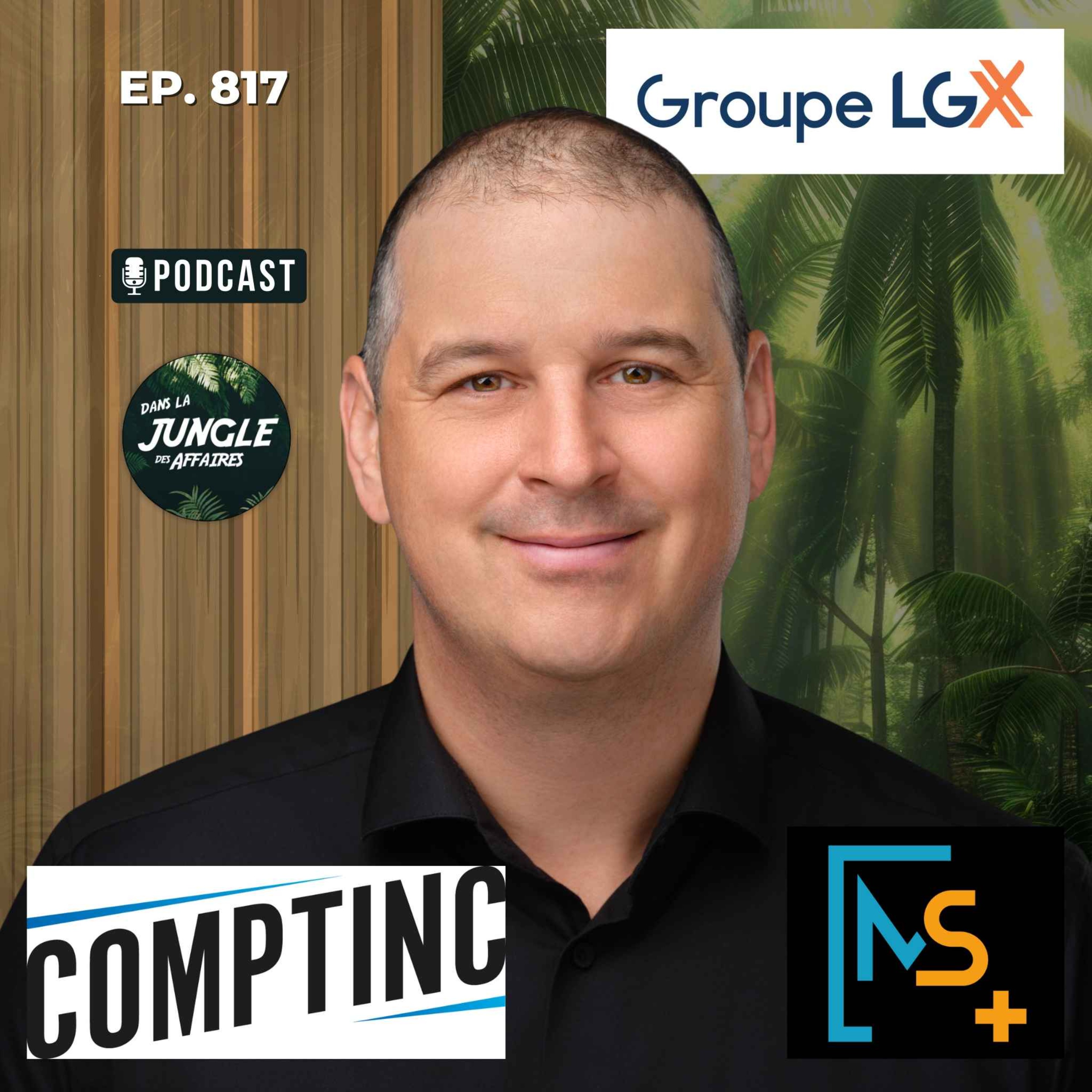 #817 - Eric Fournier | Associé-fondateur de MSP et Comptinc. episode artwork
