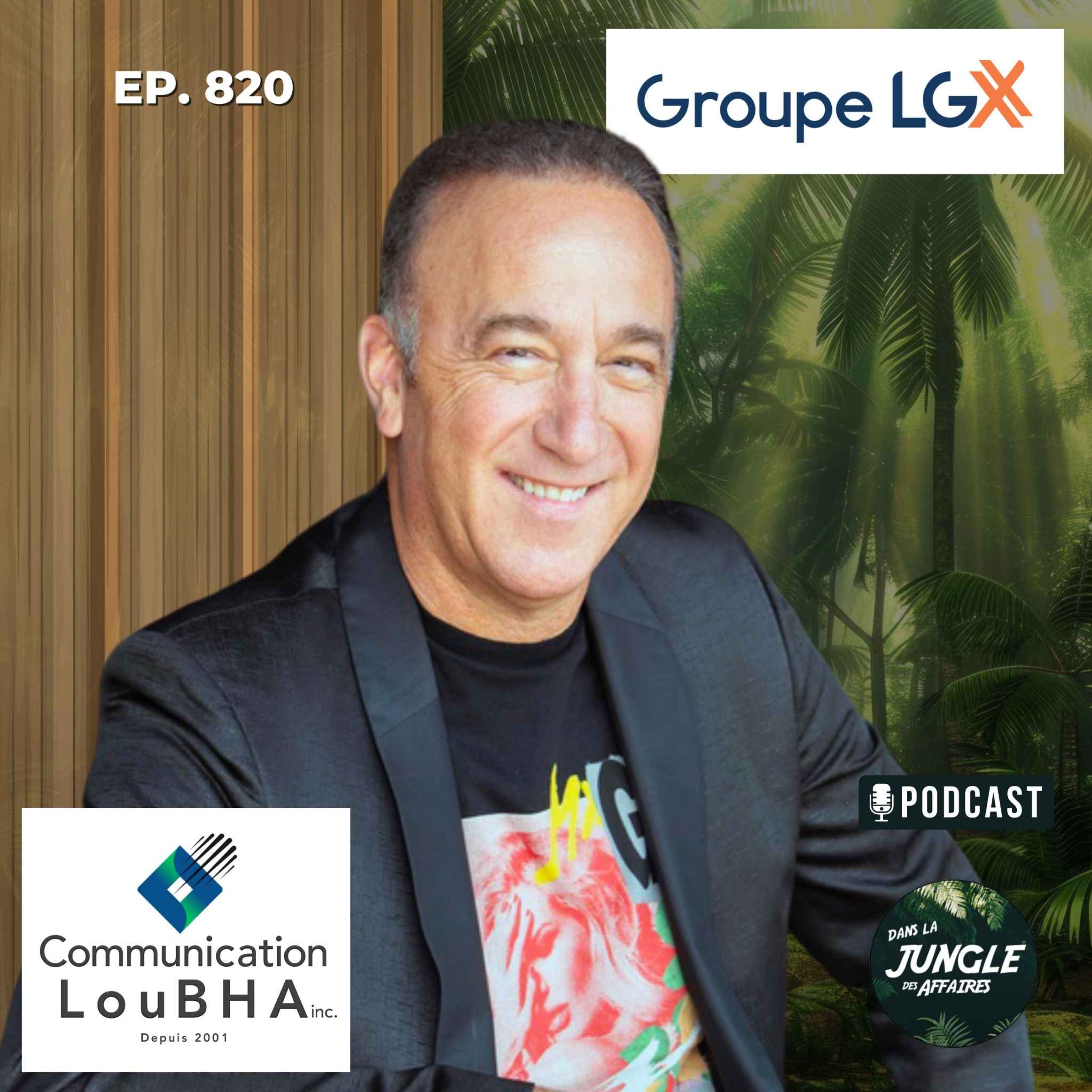 #820 - Hugo Dubé | Entrepreneur en divertissement • Acteur • Conférencier • Animateur | Communication LouBHA. episode artwork