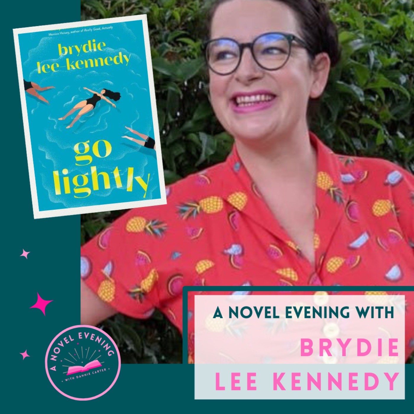 cover art for A Novel Evening with Brydie Lee Kennedy