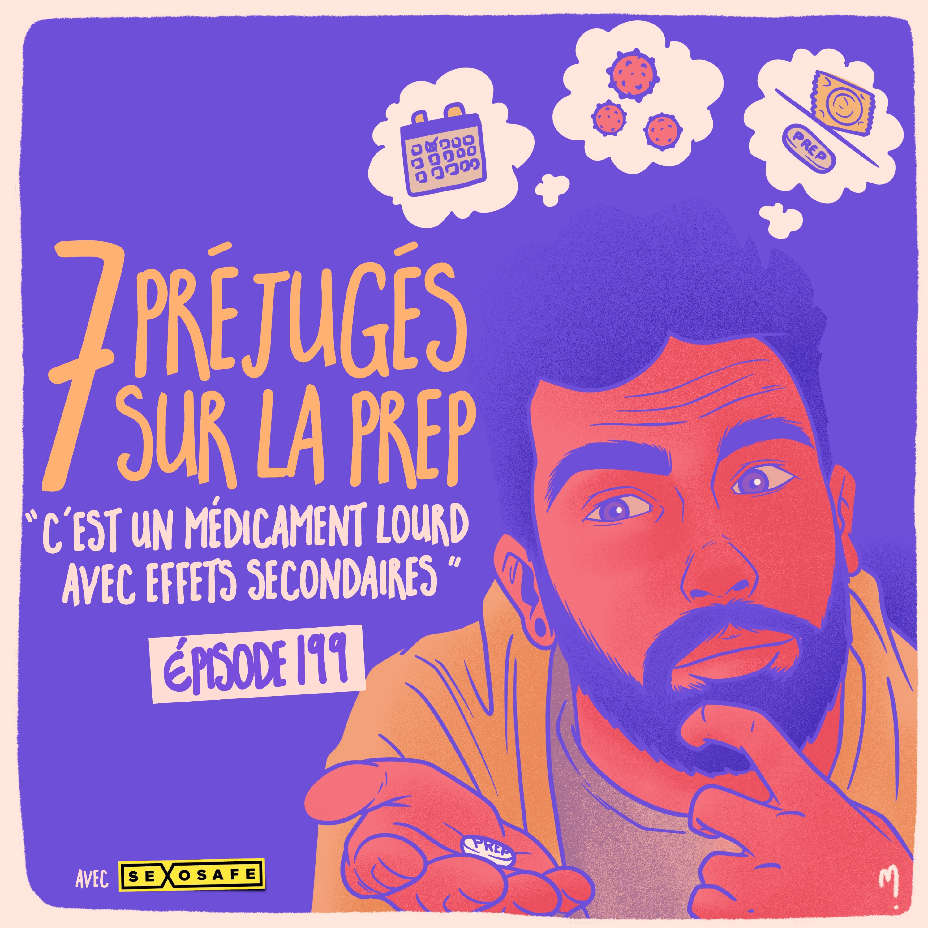 7 préjugés sur la Prep “c’est un médicament lourd avec effets secondaires” - podcast episode cover