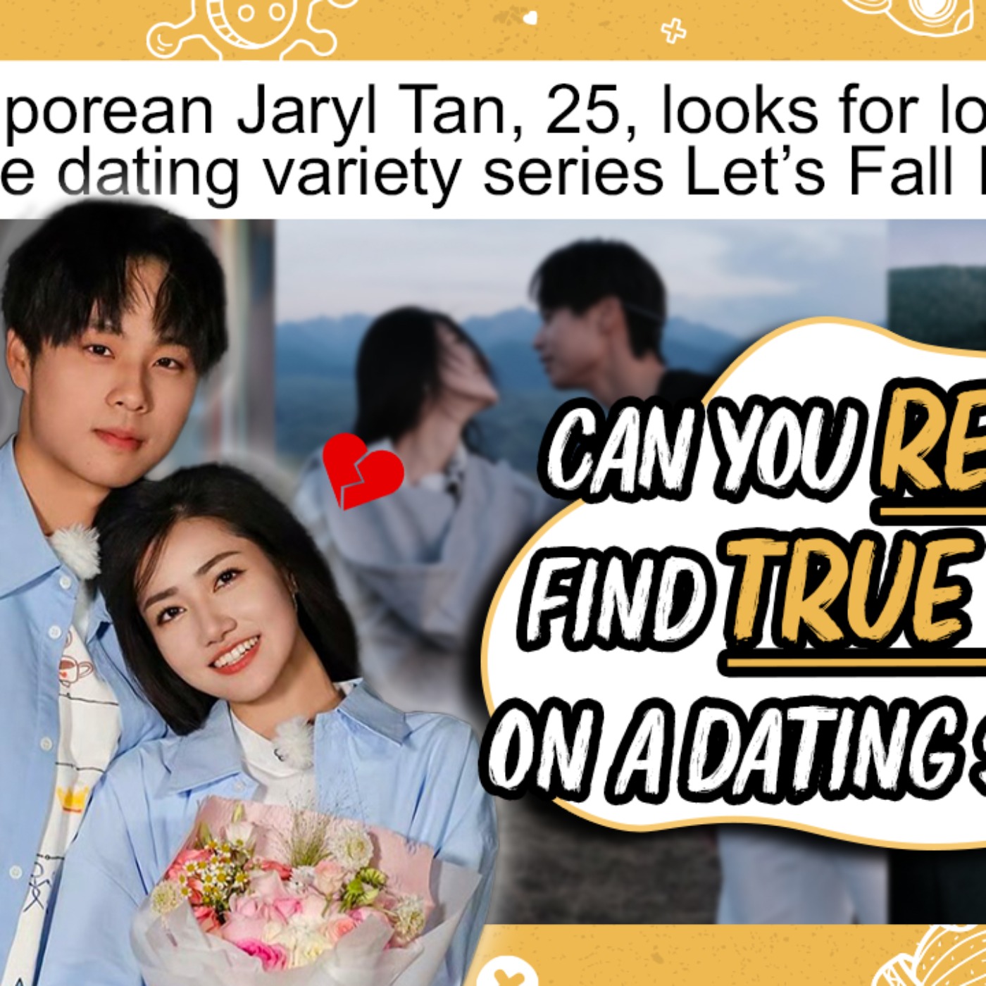 Scripted Reality Romance on Let's Fall in Love Season 6